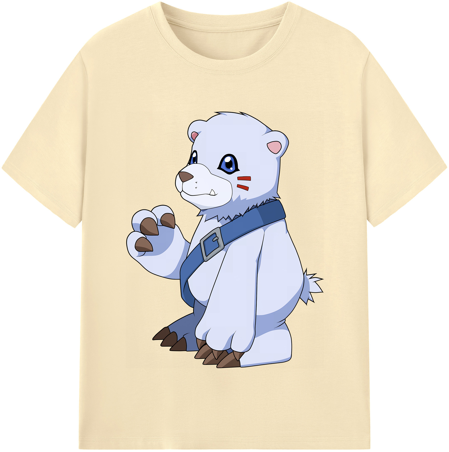 （画像用） Digimon デジタルモンスター/デジモン 綿100％半袖Tシャツ（フロントプリント）