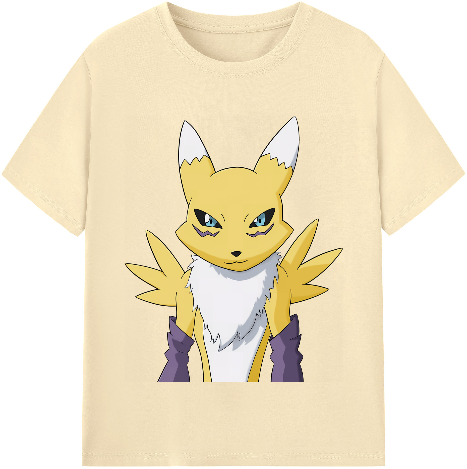 （画像用） Digimon デジタルモンスター/デジモン 綿100％半袖Tシャツ（フロントプリント）