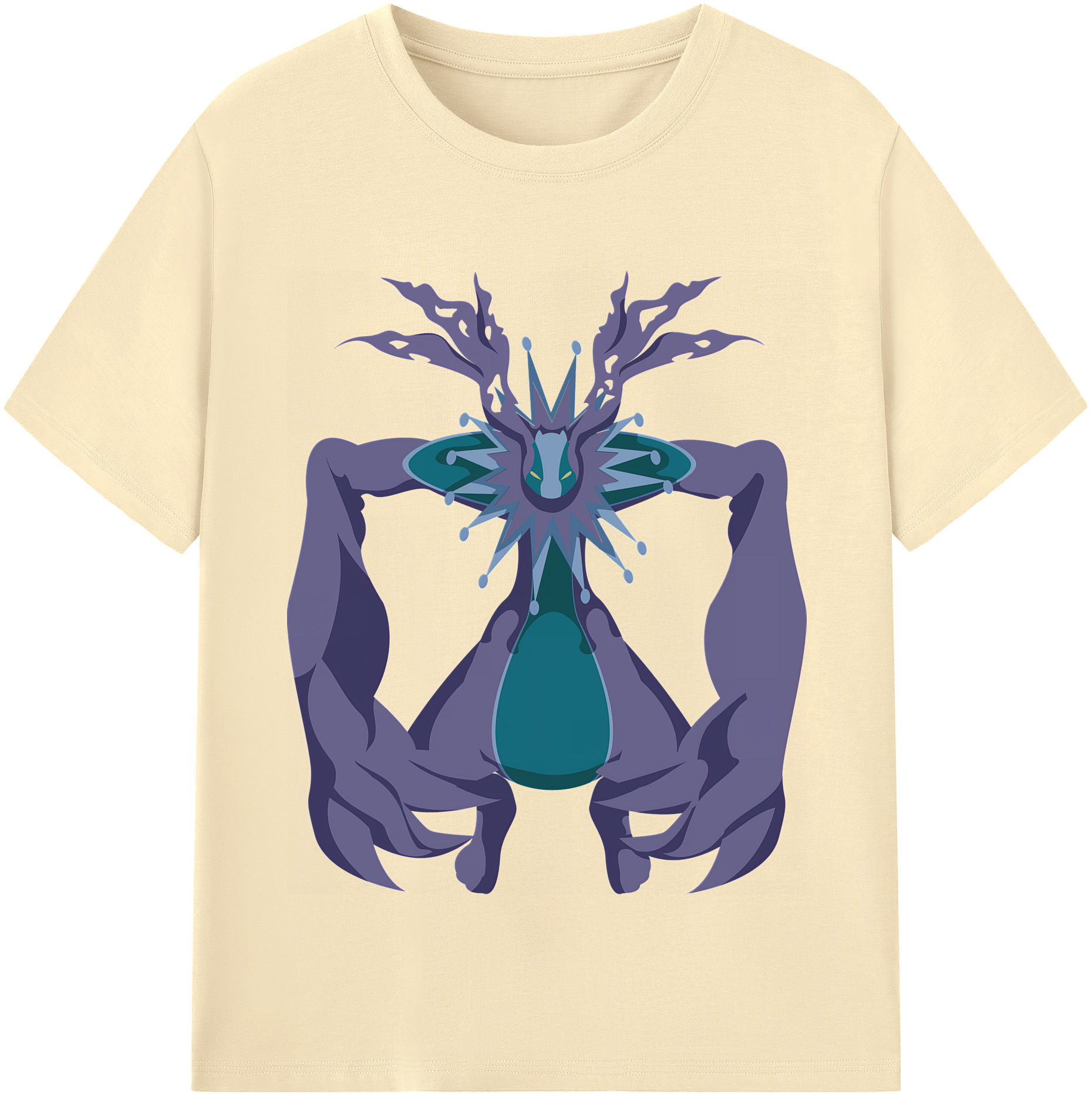 （画像用） Digimon デジタルモンスター/デジモン 綿100％半袖Tシャツ（フロントプリント）