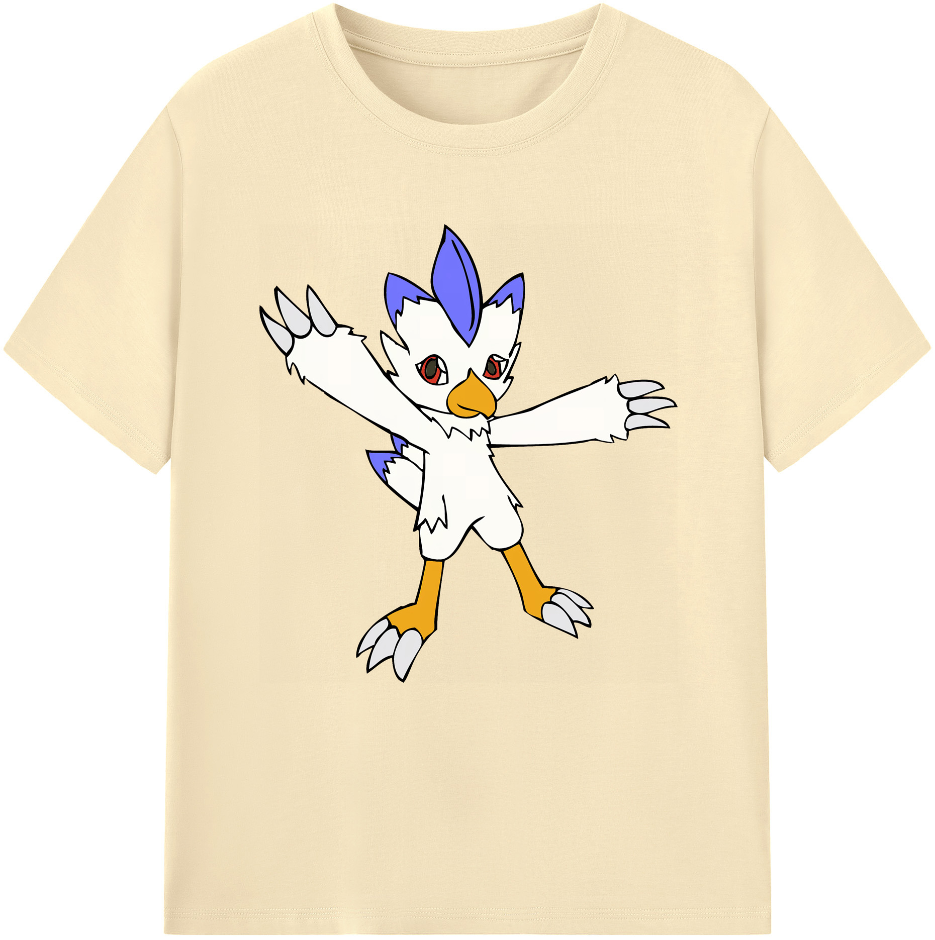 （画像用） Digimon デジタルモンスター/デジモン 綿100％半袖Tシャツ（フロントプリント）