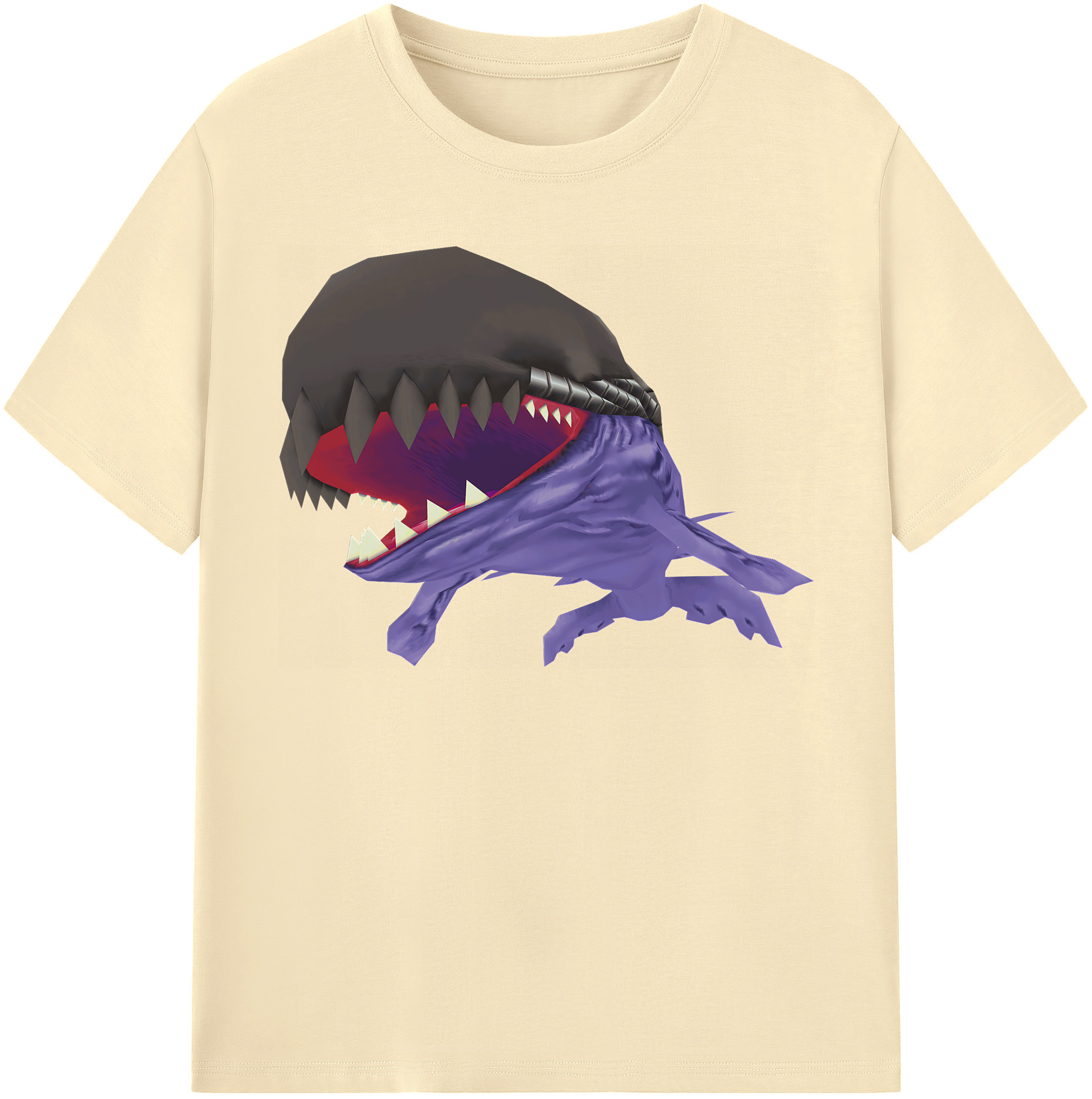 （画像用） Digimon デジタルモンスター/デジモン 綿100％半袖Tシャツ（フロントプリント）