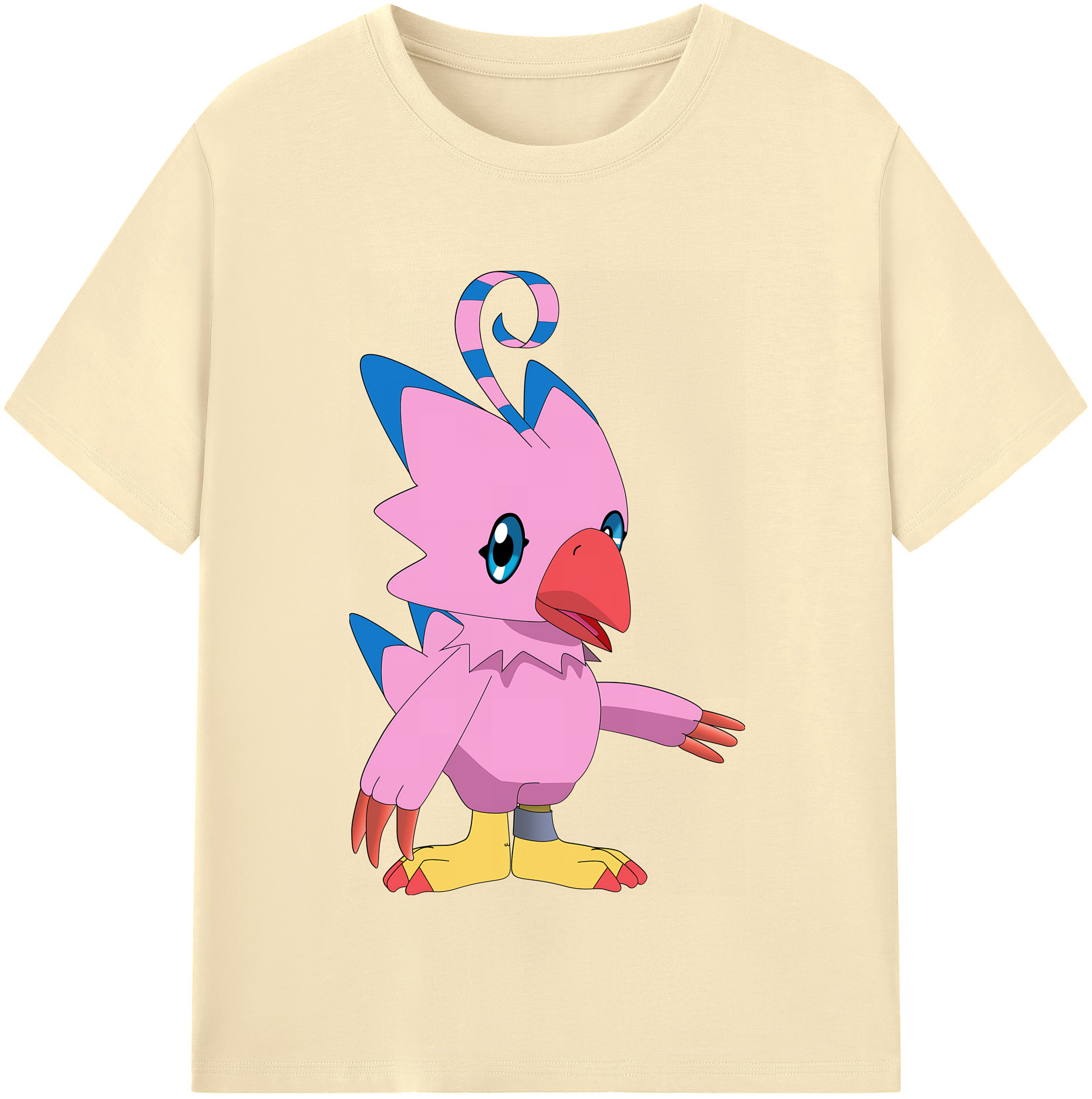（画像用） Digimon デジタルモンスター/デジモン 綿100％半袖Tシャツ（フロントプリント）