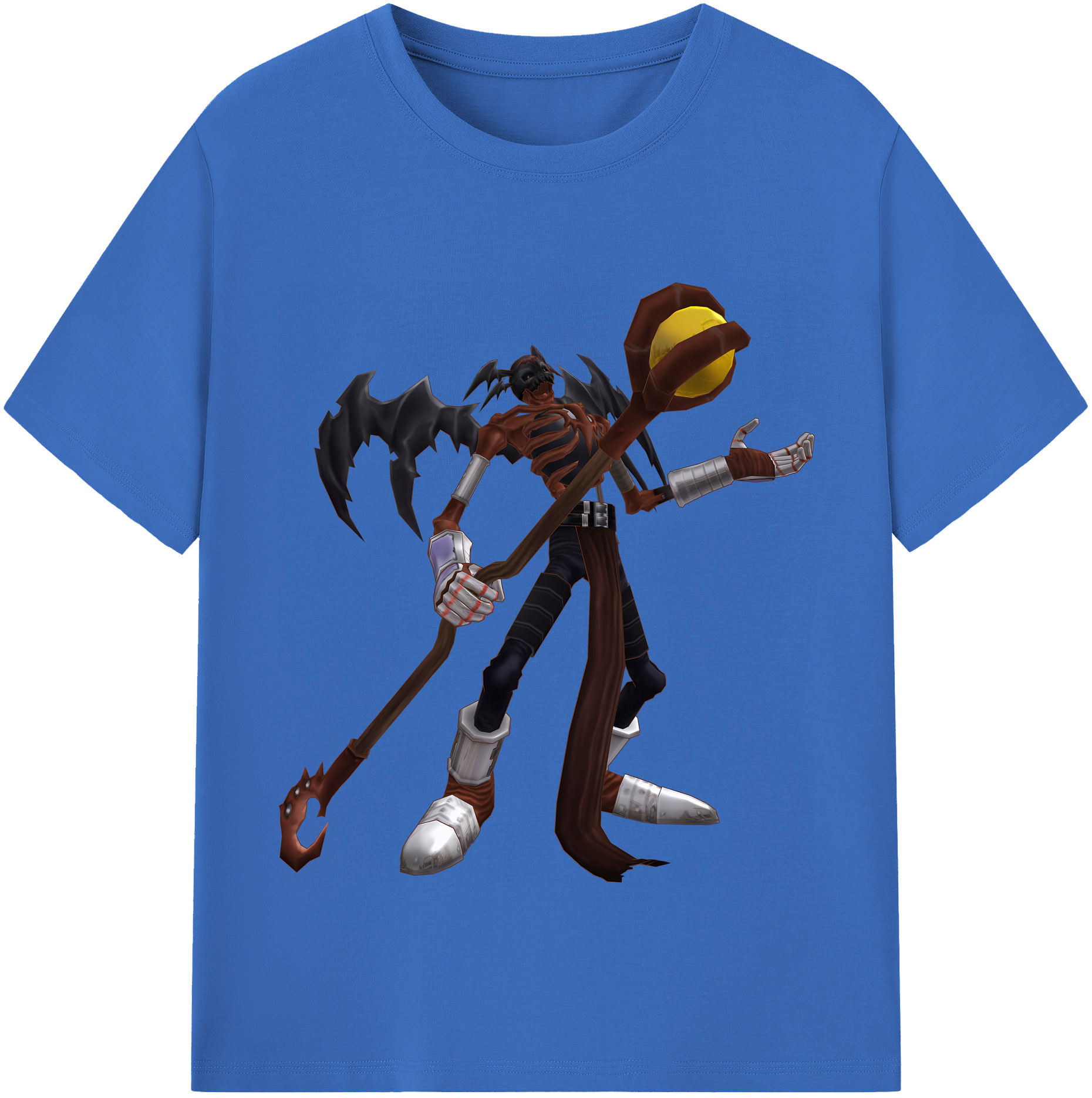 （画像用） Digimon デジタルモンスター/デジモン 綿100％半袖Tシャツ（フロントプリント）