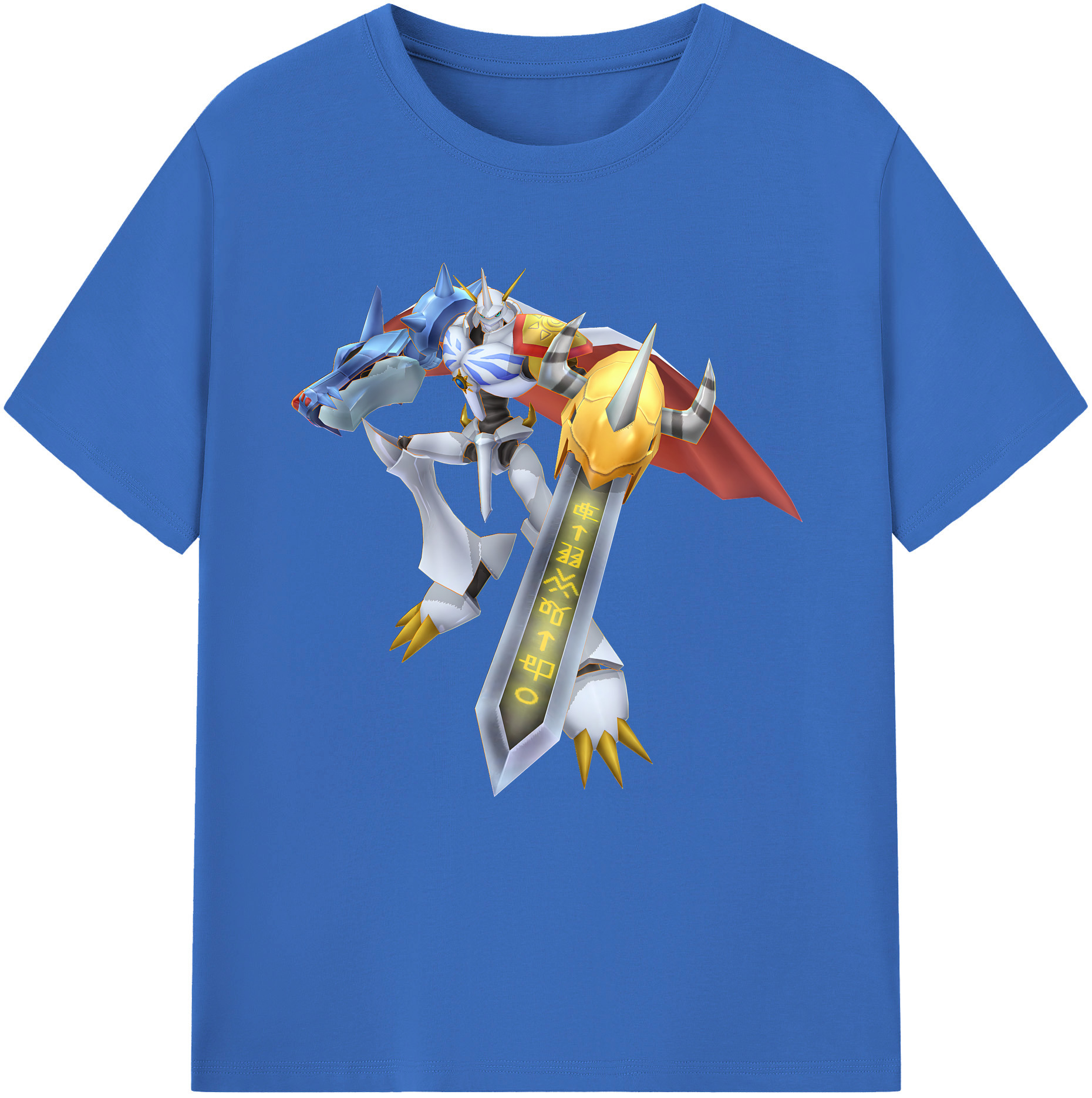 （画像用） Digimon デジタルモンスター/デジモン 綿100％半袖Tシャツ（フロントプリント）