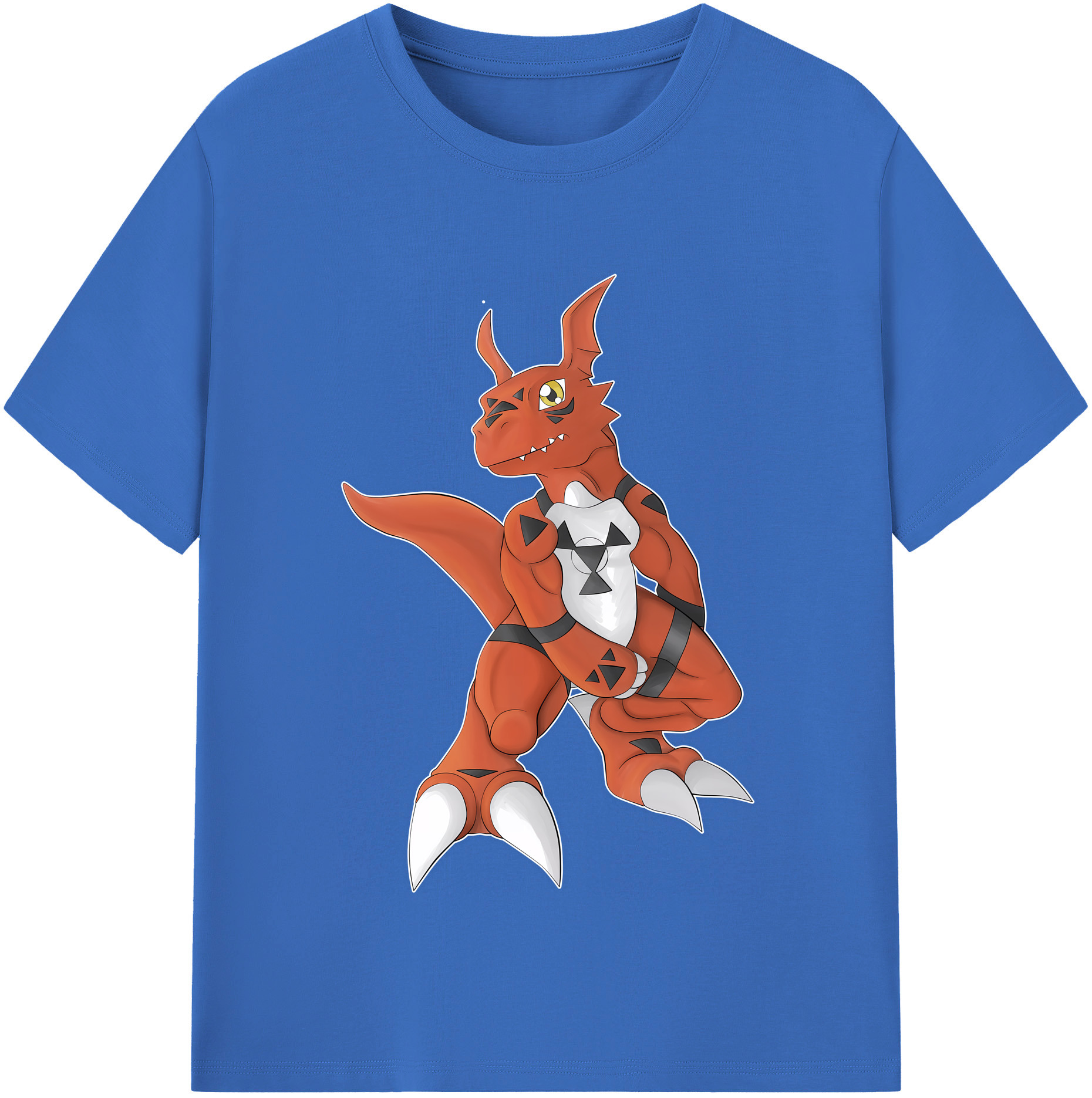 （画像用） Digimon デジタルモンスター/デジモン 綿100％半袖Tシャツ（フロントプリント）