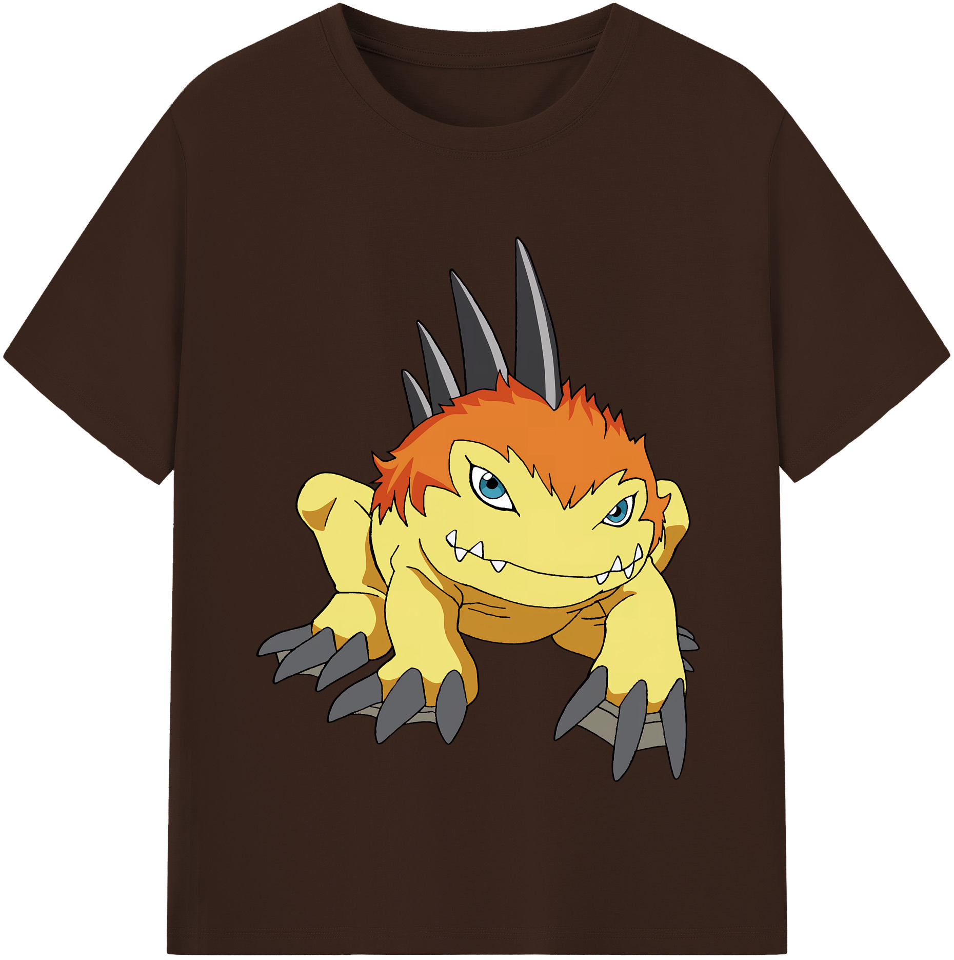 （画像用） Digimon デジタルモンスター/デジモン 綿100％半袖Tシャツ（フロントプリント）