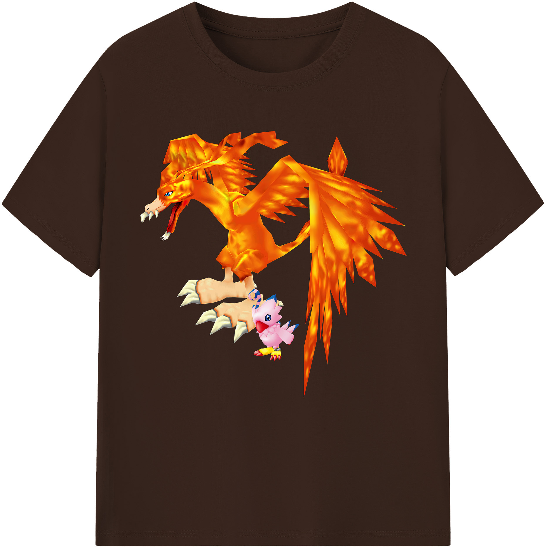 （画像用） Digimon デジタルモンスター/デジモン 綿100％半袖Tシャツ（フロントプリント）