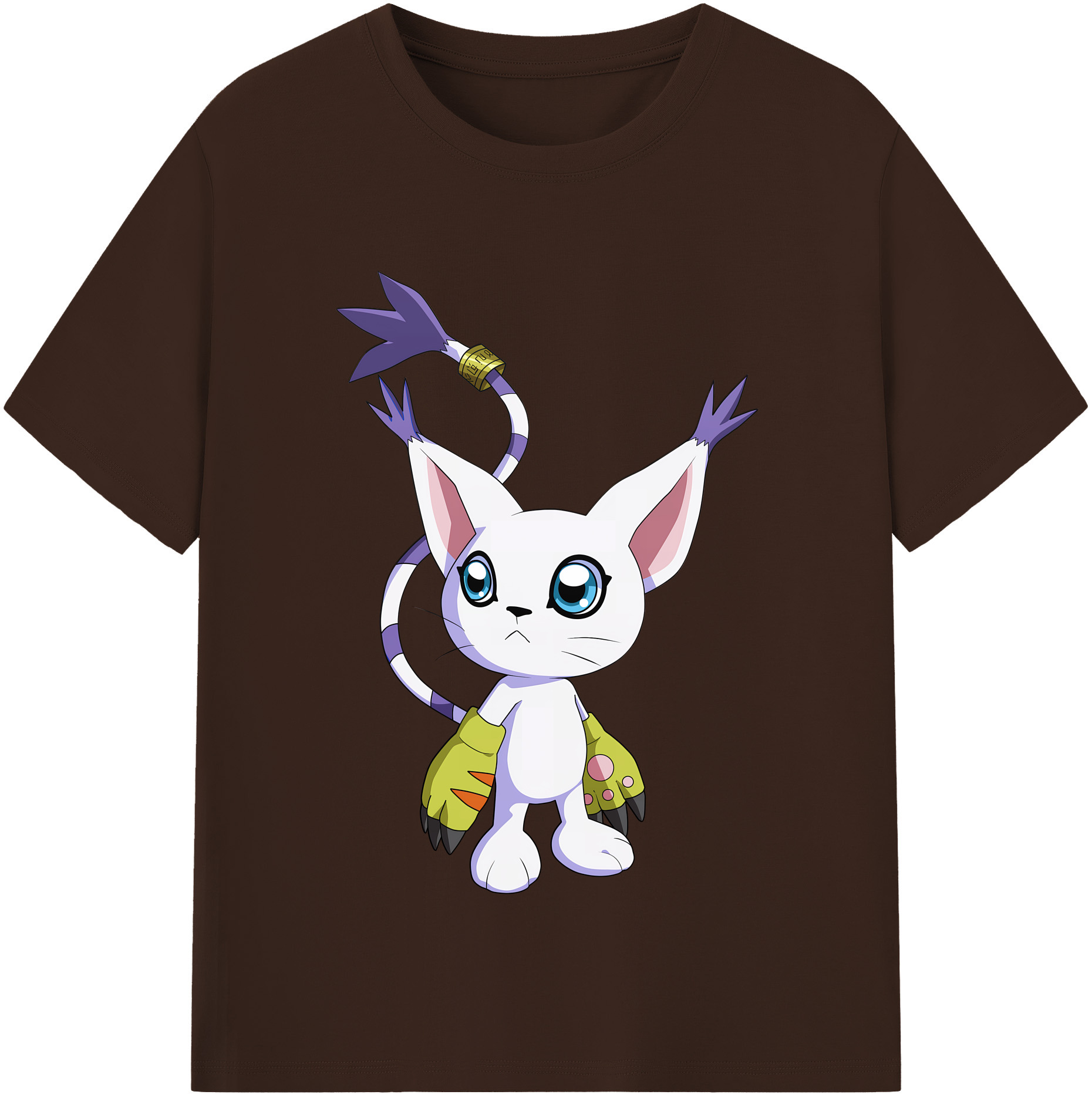 （画像用） Digimon デジタルモンスター/デジモン 綿100％半袖Tシャツ（フロントプリント）