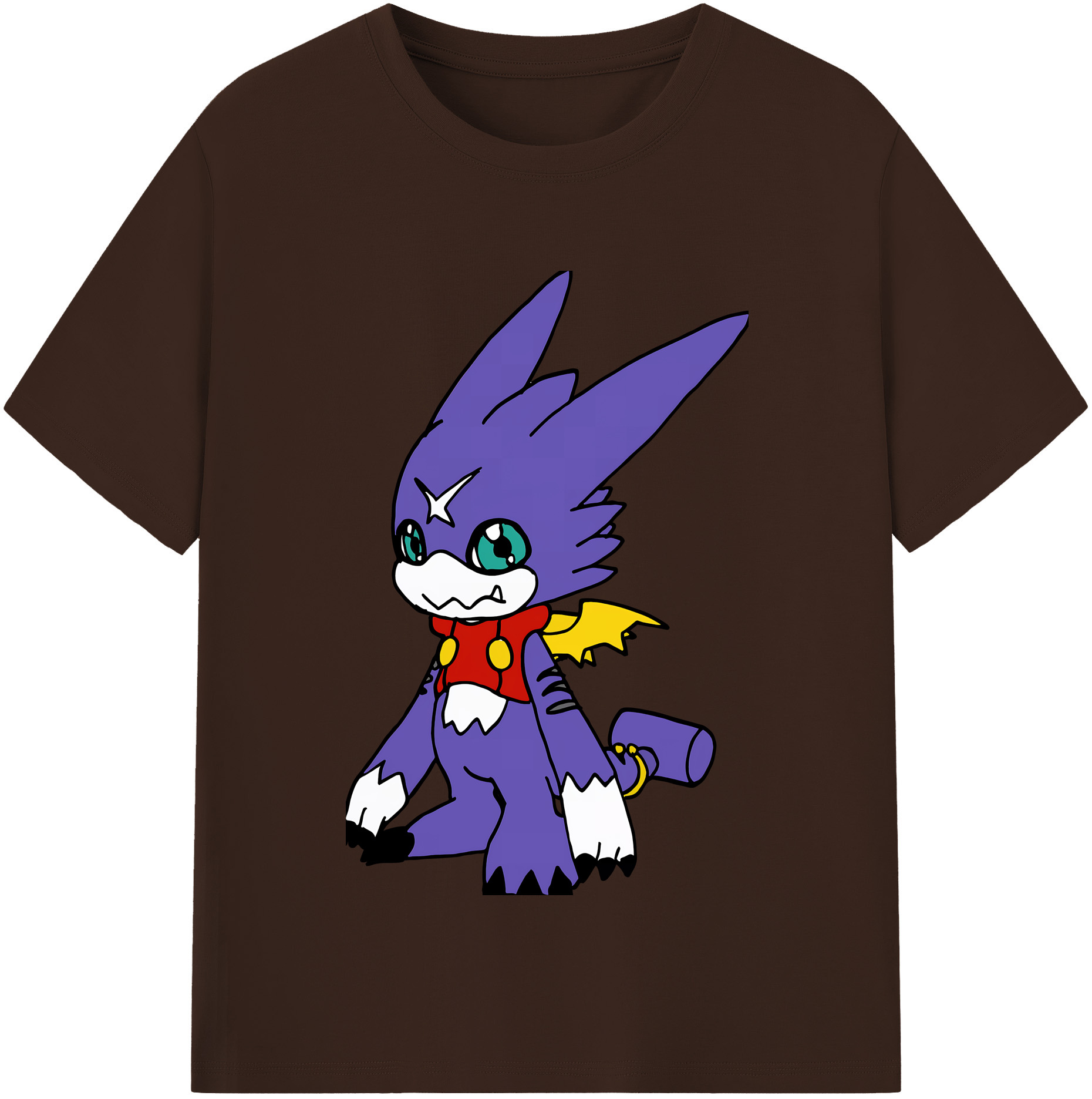 （画像用） Digimon デジタルモンスター/デジモン 綿100％半袖Tシャツ（フロントプリント）