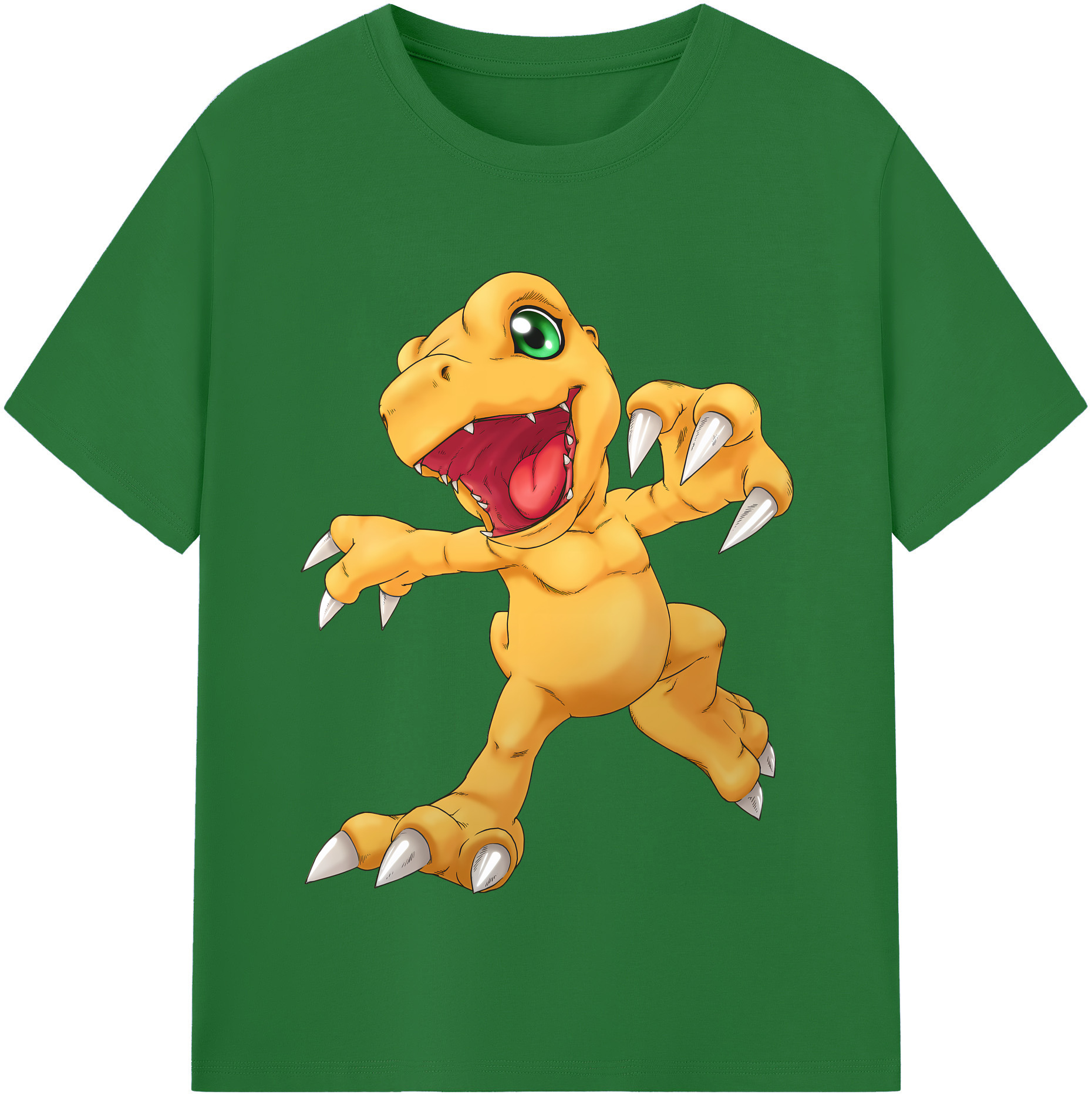 （画像用） Digimon デジタルモンスター/デジモン 綿100％半袖Tシャツ（フロントプリント）