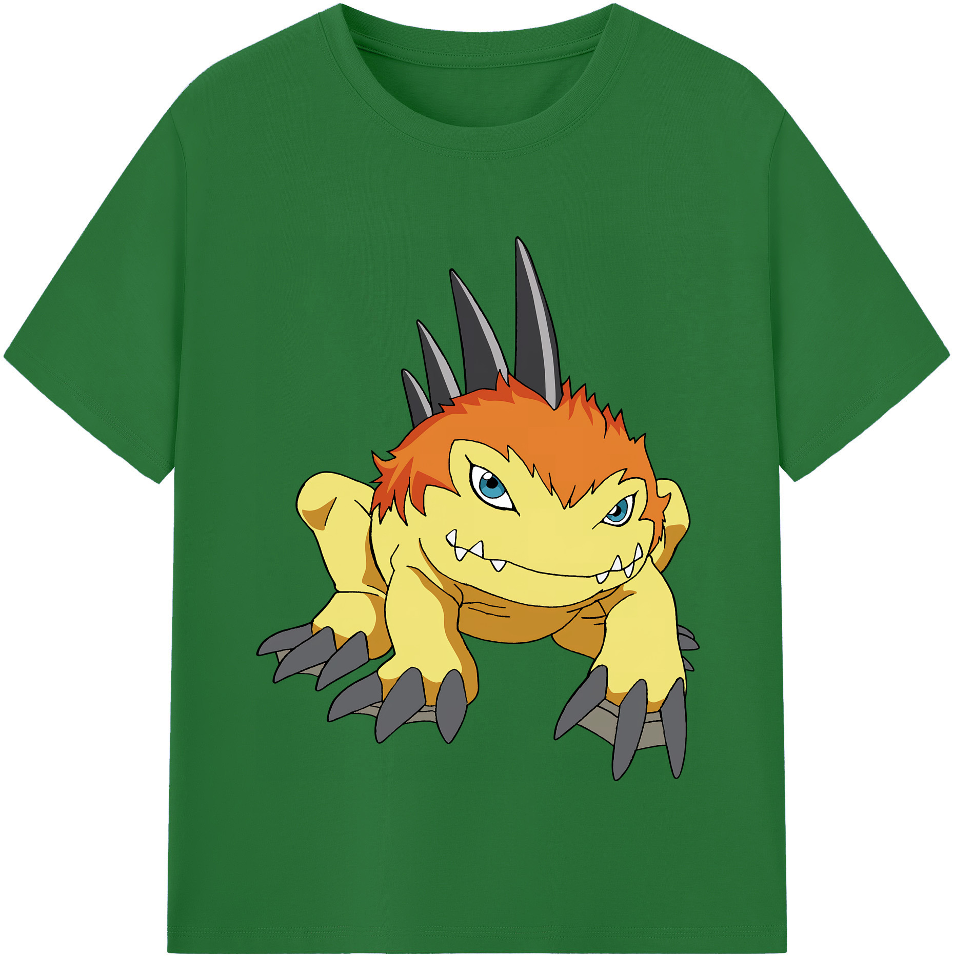 （画像用） Digimon デジタルモンスター/デジモン 綿100％半袖Tシャツ（フロントプリント）