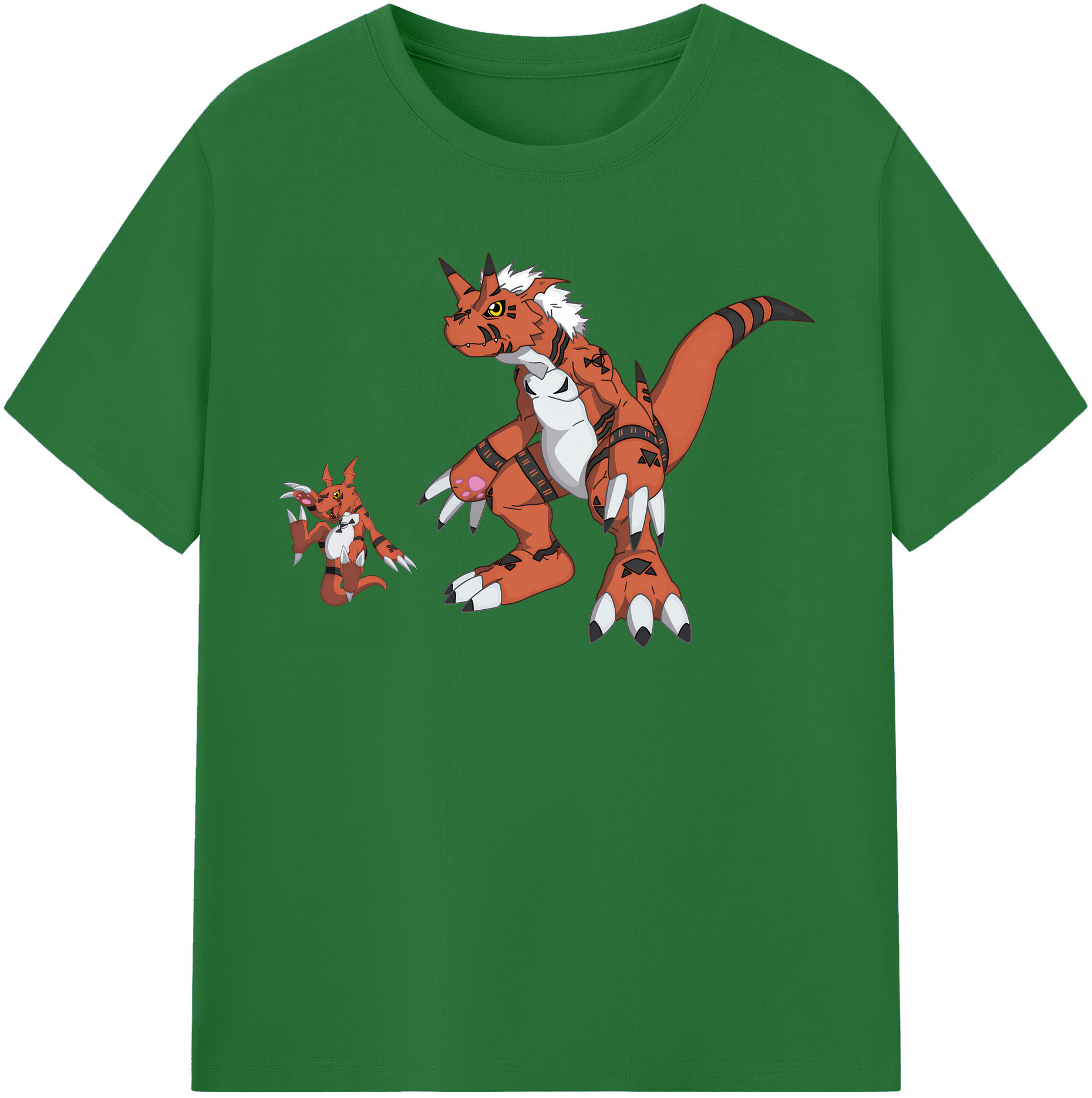 （画像用） Digimon デジタルモンスター/デジモン 綿100％半袖Tシャツ（フロントプリント）