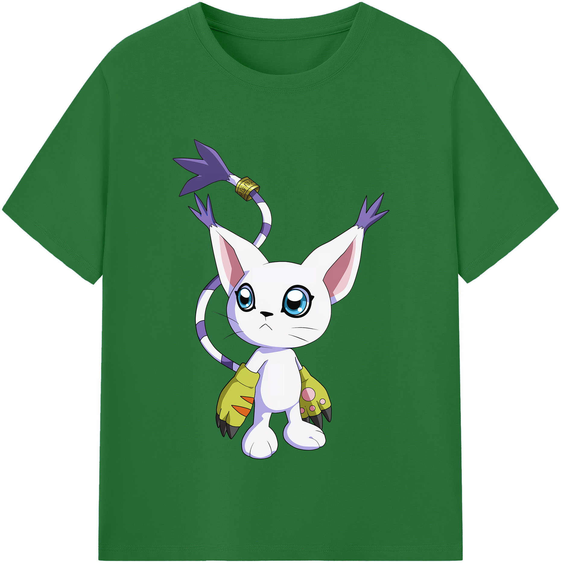 （画像用） Digimon デジタルモンスター/デジモン 綿100％半袖Tシャツ（フロントプリント）