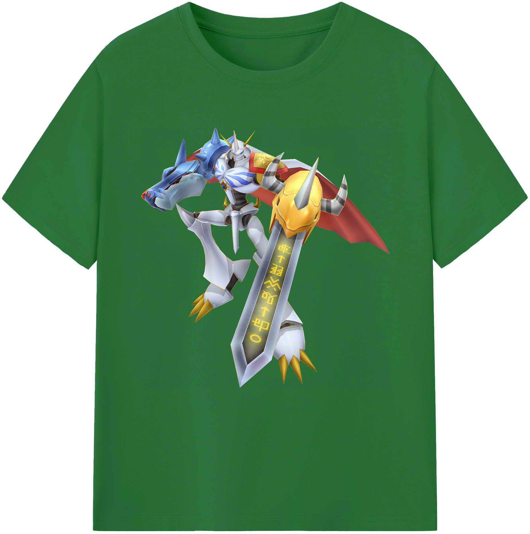 （画像用） Digimon デジタルモンスター/デジモン 綿100％半袖Tシャツ（フロントプリント）