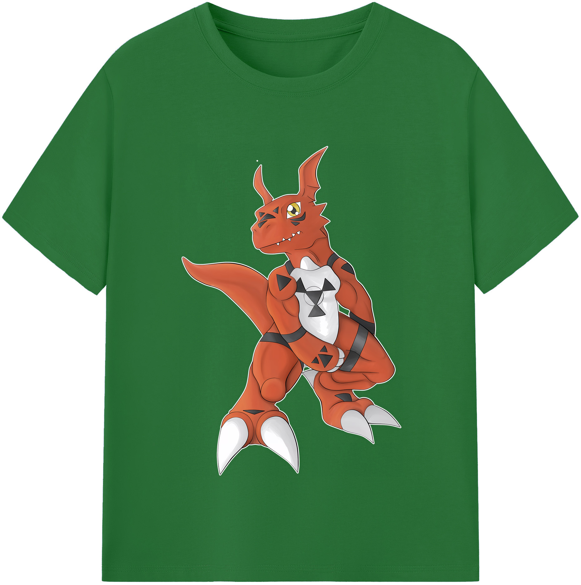 （画像用） Digimon デジタルモンスター/デジモン 綿100％半袖Tシャツ（フロントプリント）