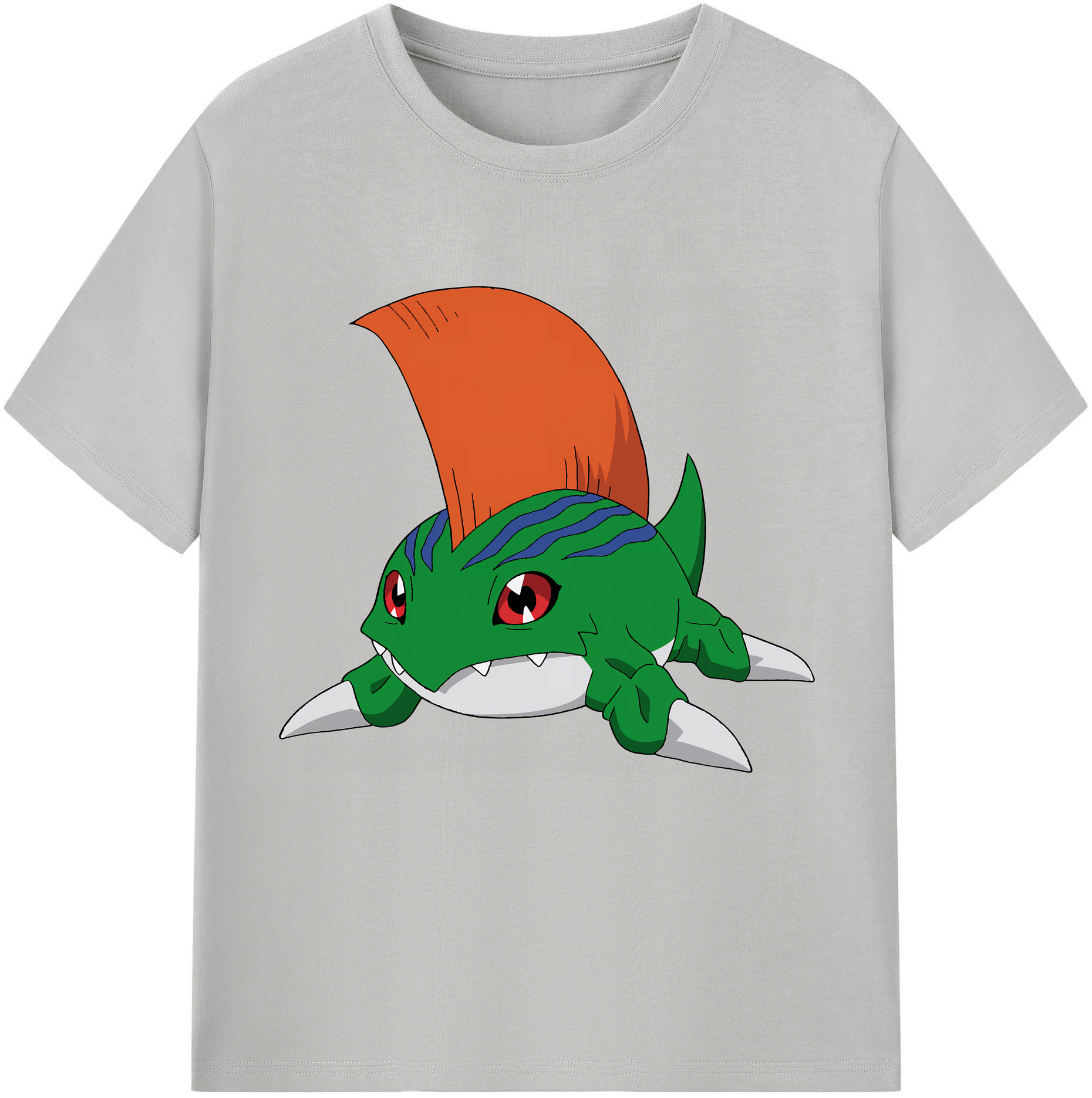 （画像用） Digimon デジタルモンスター/デジモン 綿100％半袖Tシャツ（フロントプリント）