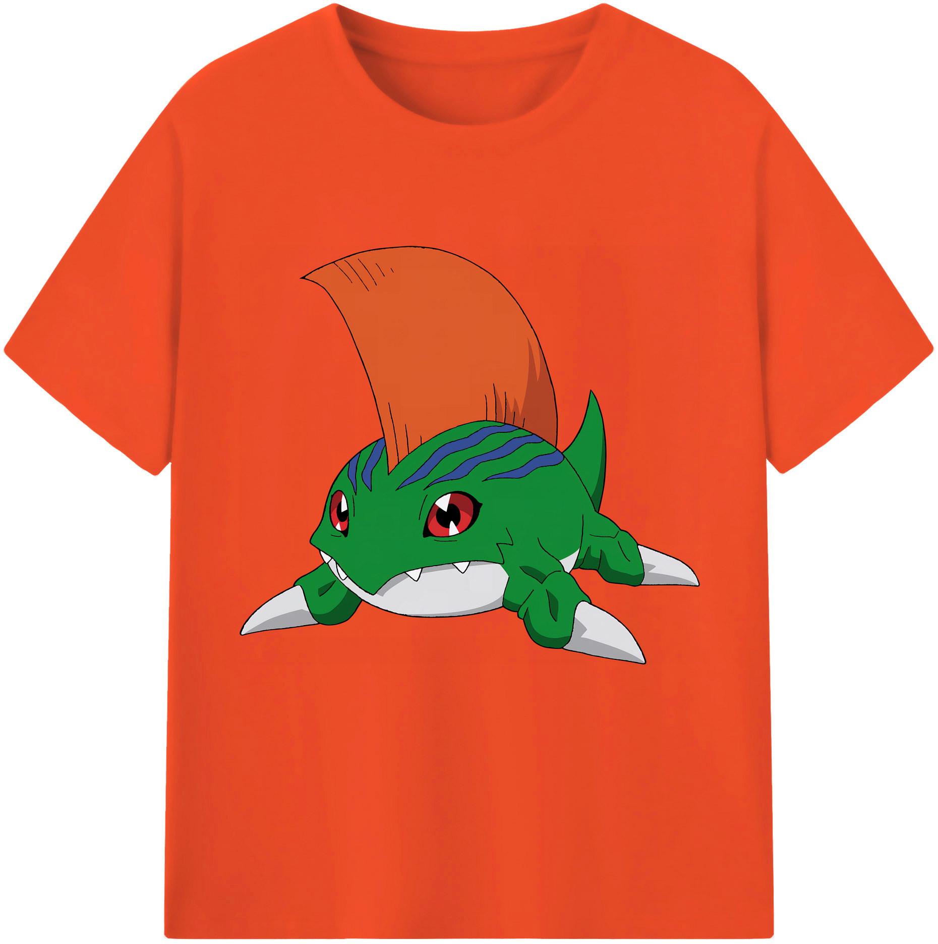 （画像用） Digimon デジタルモンスター/デジモン 綿100％半袖Tシャツ（フロントプリント）