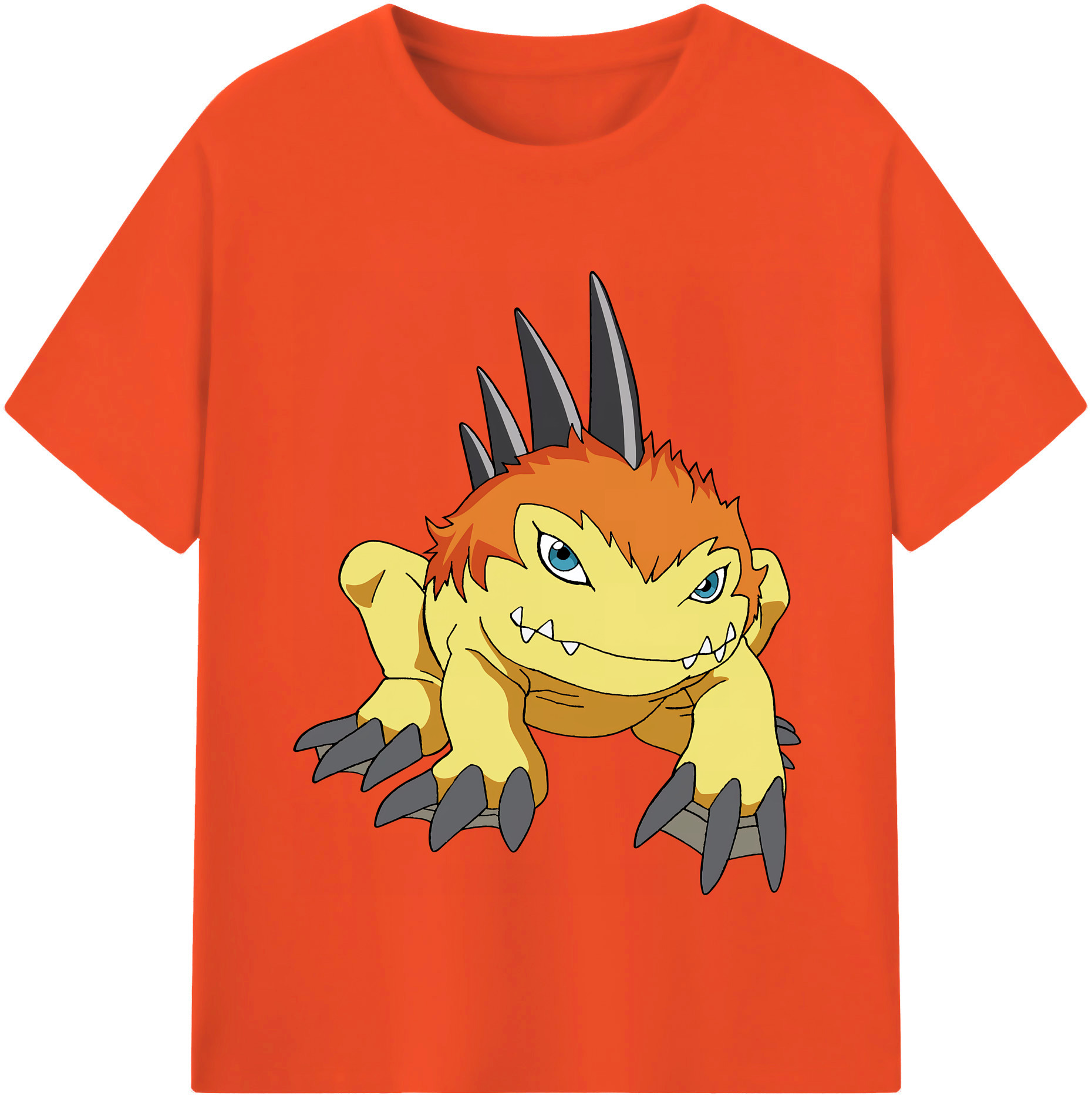 （画像用） Digimon デジタルモンスター/デジモン 綿100％半袖Tシャツ（フロントプリント）