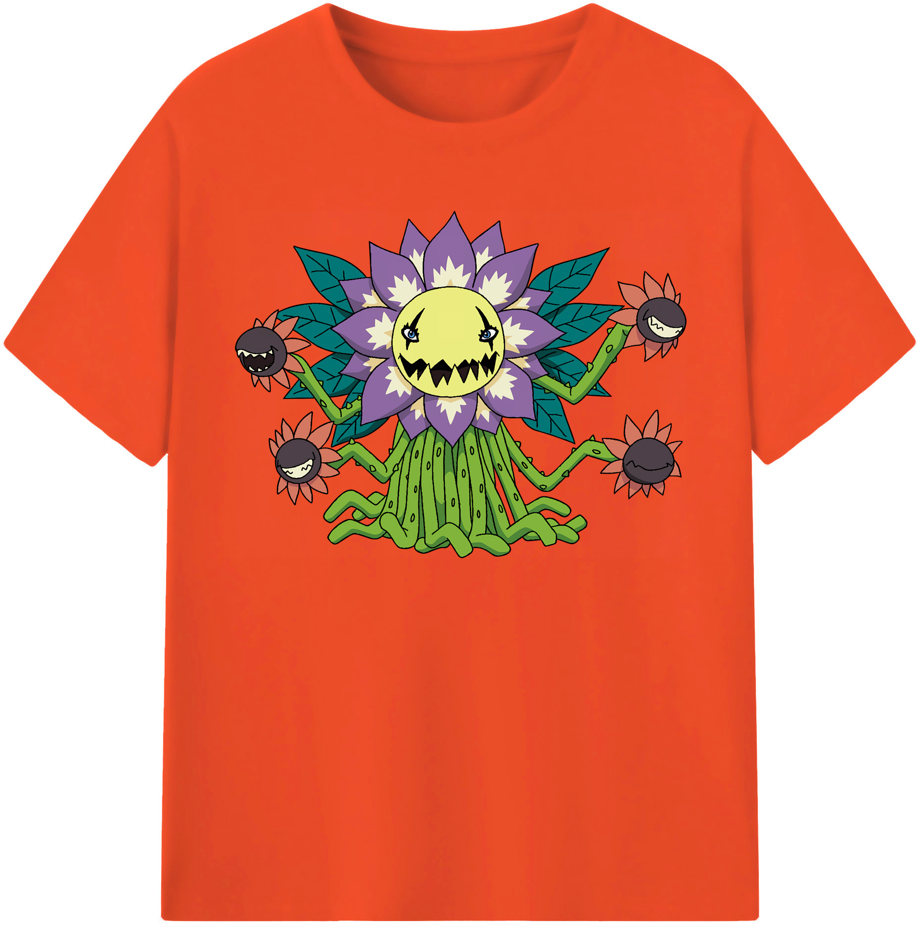 （画像用） Digimon デジタルモンスター/デジモン 綿100％半袖Tシャツ（フロントプリント）