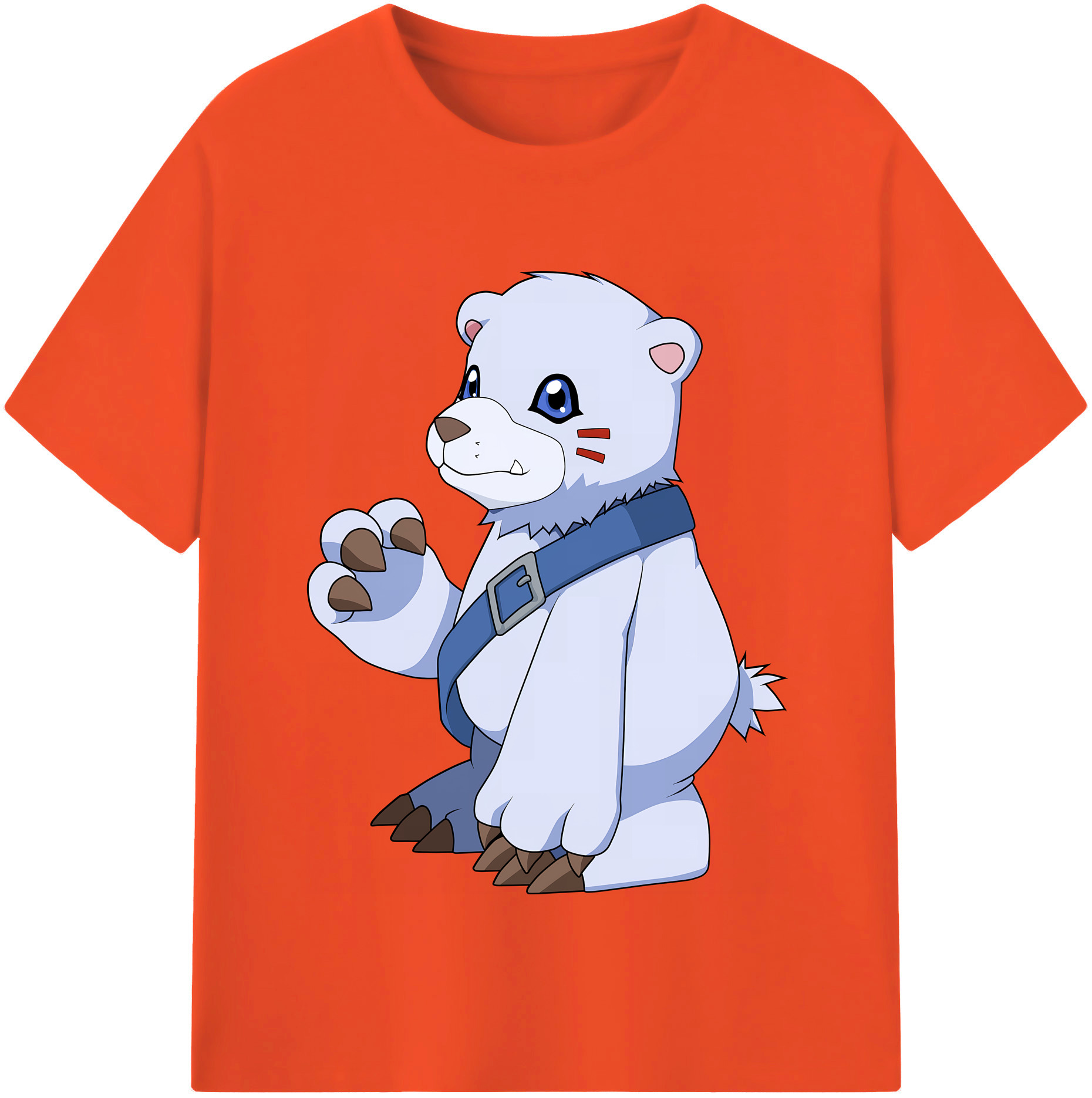 （画像用） Digimon デジタルモンスター/デジモン 綿100％半袖Tシャツ（フロントプリント）