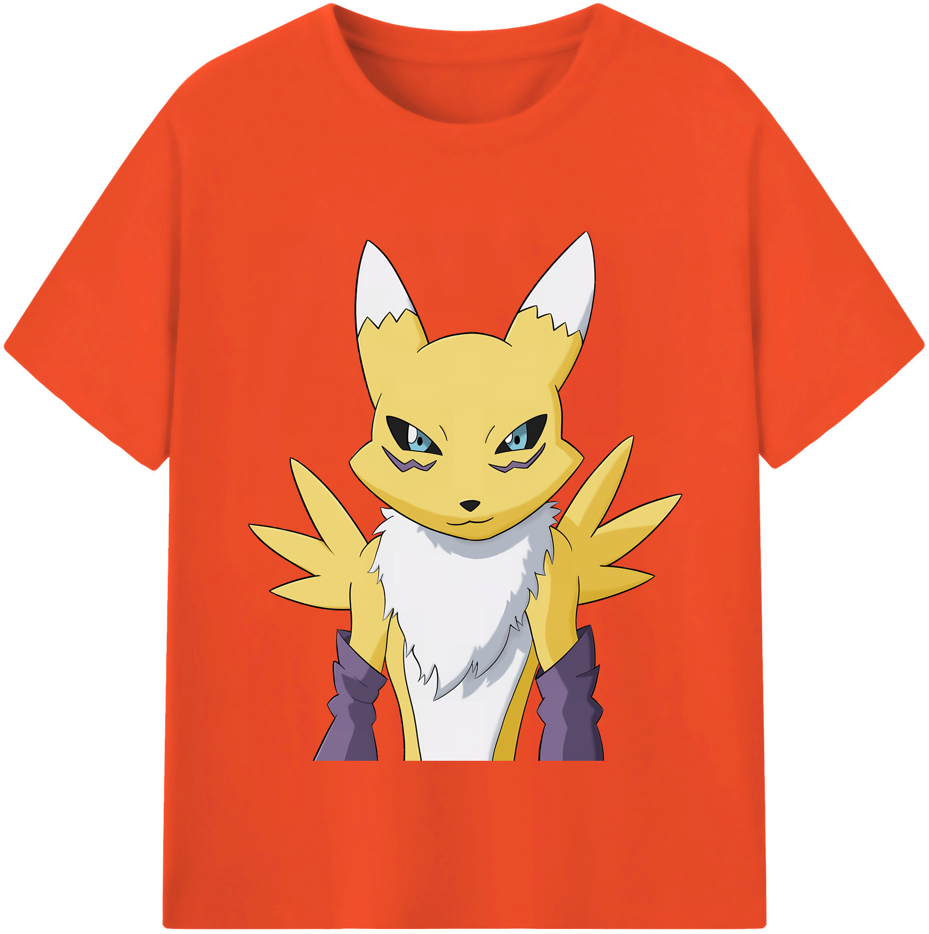 （画像用） Digimon デジタルモンスター/デジモン 綿100％半袖Tシャツ（フロントプリント）
