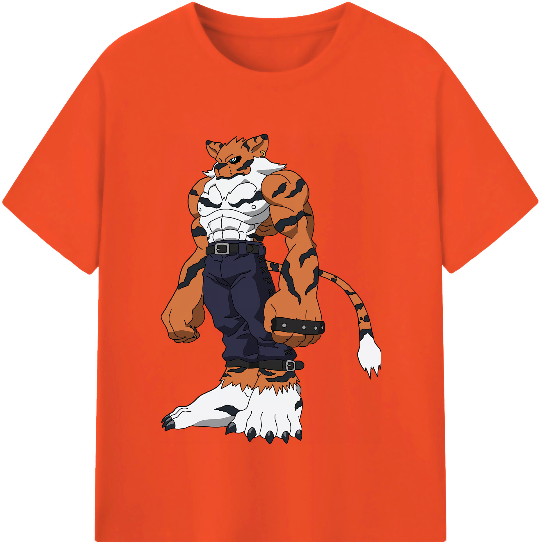（画像用） Digimon デジタルモンスター/デジモン 綿100％半袖Tシャツ（フロントプリント）
