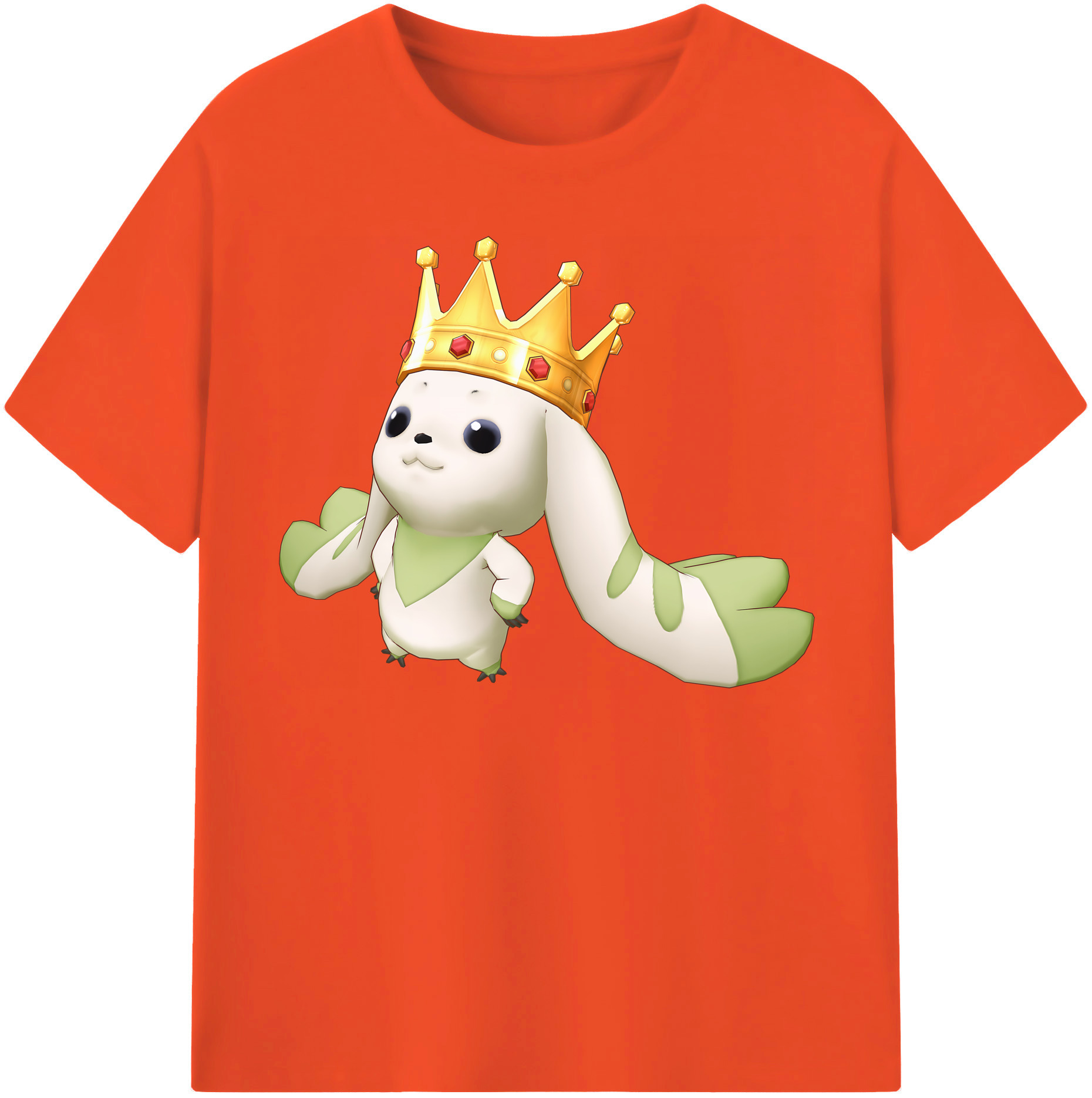 （画像用） Digimon デジタルモンスター/デジモン 綿100％半袖Tシャツ（フロントプリント）