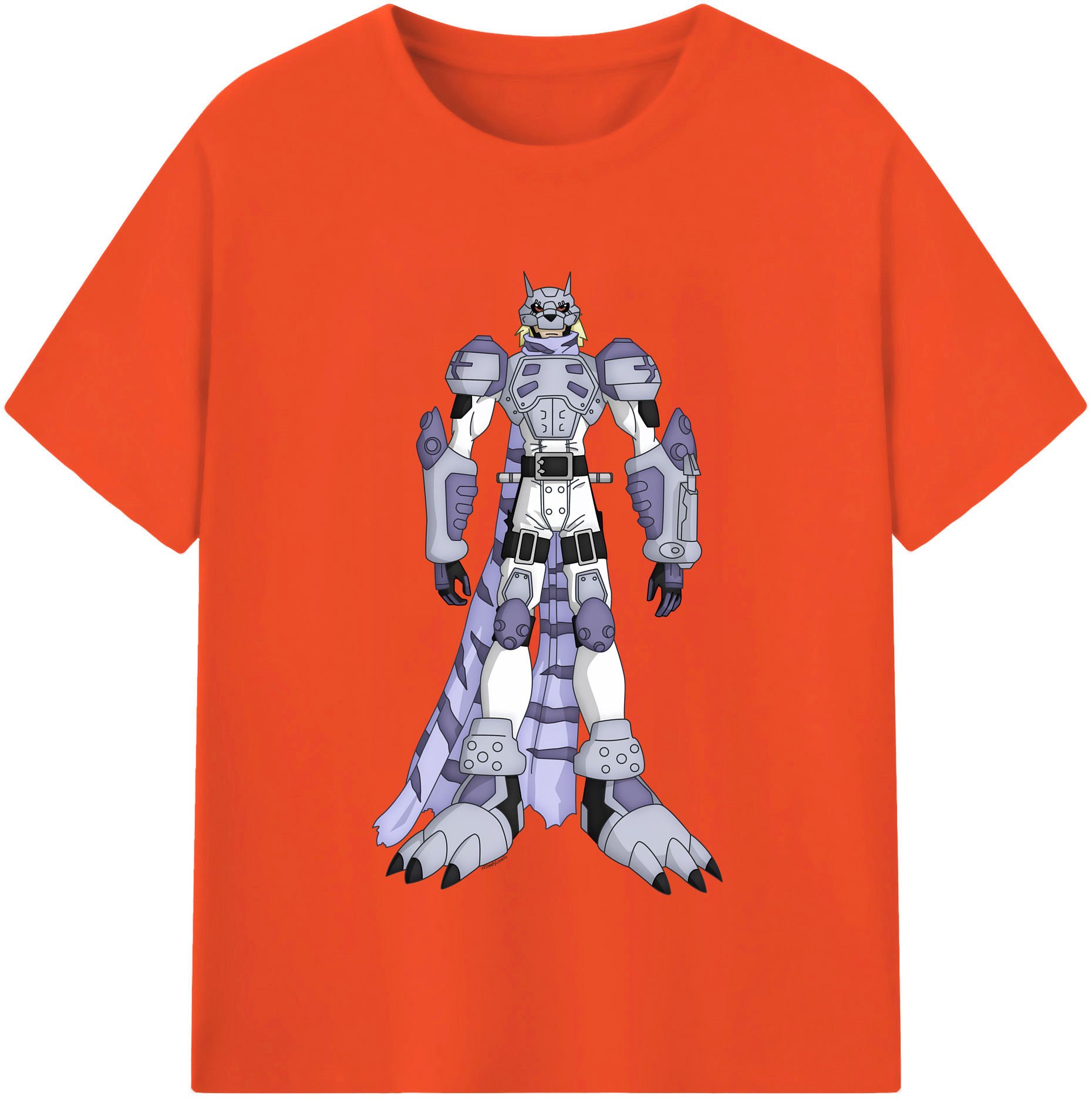 （画像用） Digimon デジタルモンスター/デジモン 綿100％半袖Tシャツ（フロントプリント）