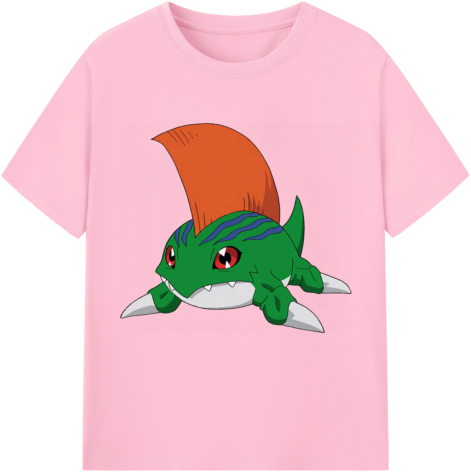 （画像用） Digimon デジタルモンスター/デジモン 綿100％半袖Tシャツ（フロントプリント）