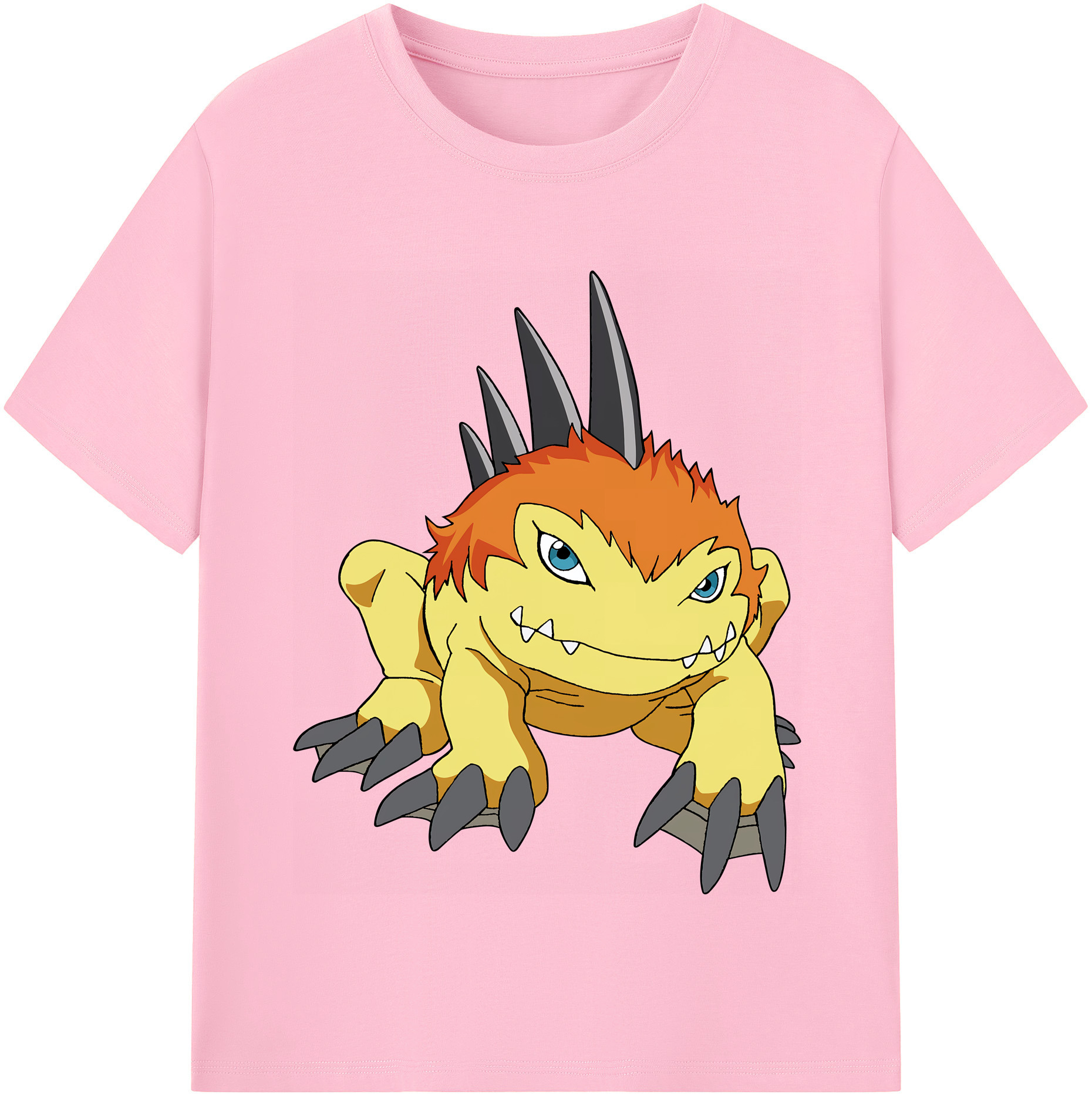 （画像用） Digimon デジタルモンスター/デジモン 綿100％半袖Tシャツ（フロントプリント）