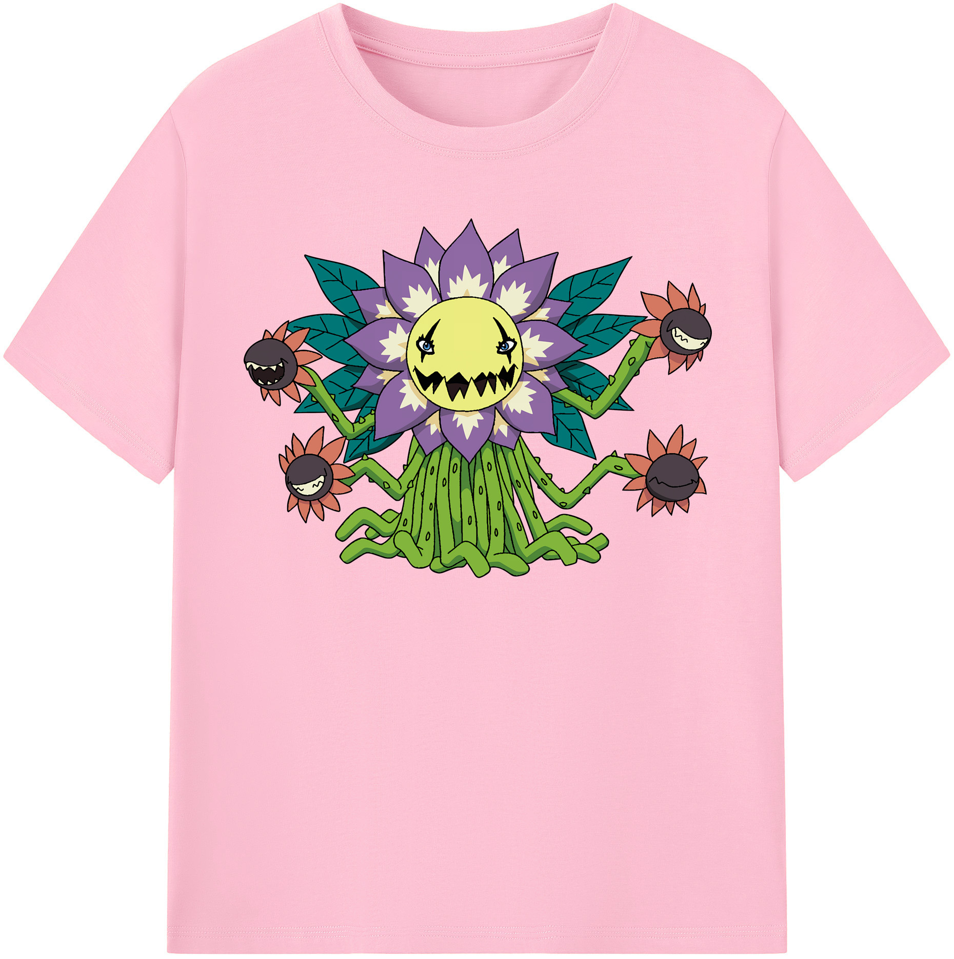 （画像用） Digimon デジタルモンスター/デジモン 綿100％半袖Tシャツ（フロントプリント）