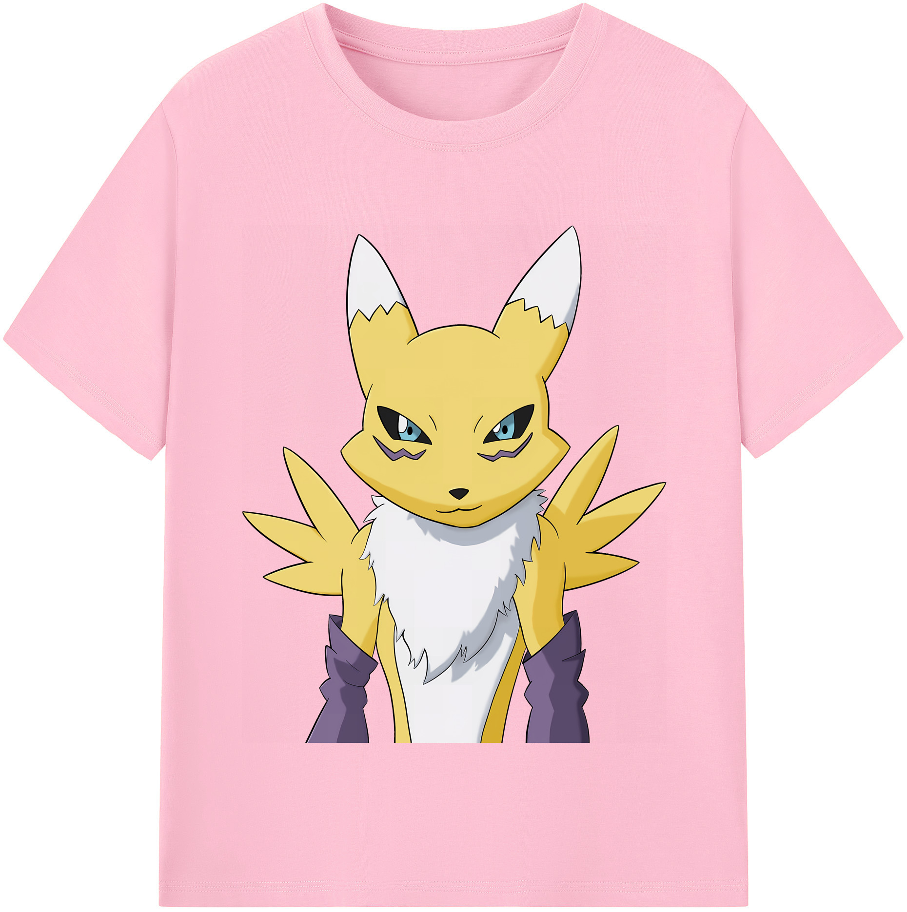 （画像用） Digimon デジタルモンスター/デジモン 綿100％半袖Tシャツ（フロントプリント）