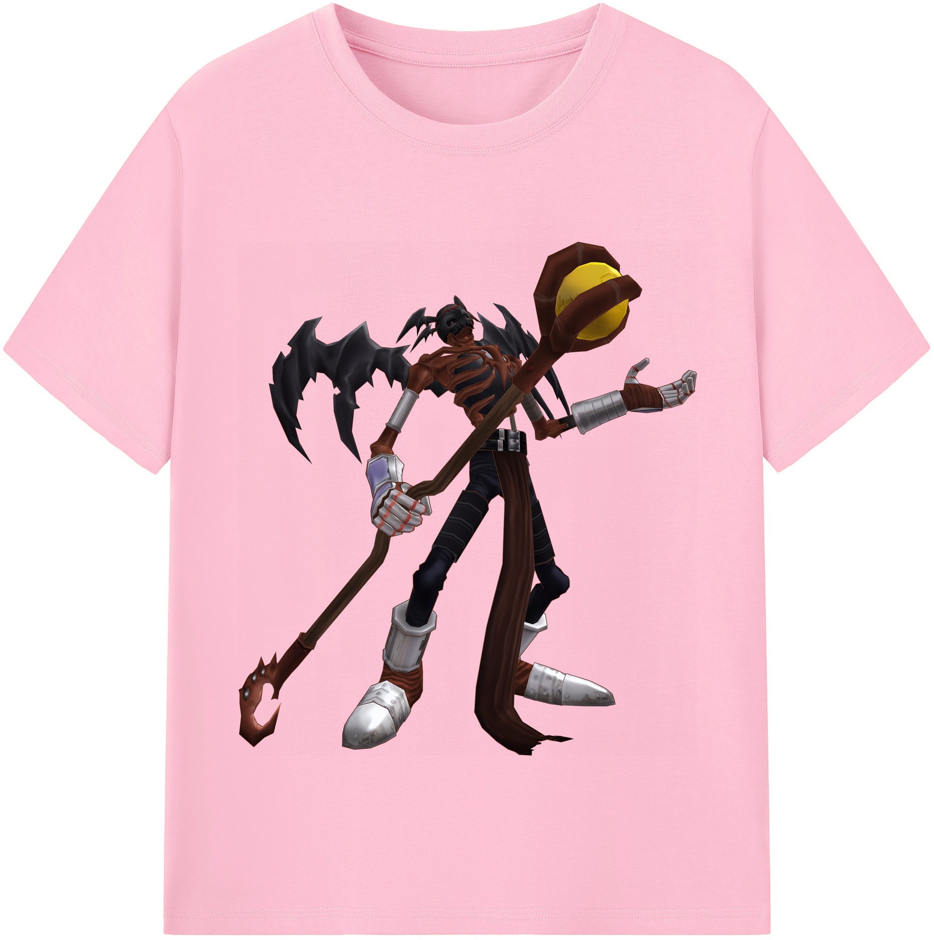 （画像用） Digimon デジタルモンスター/デジモン 綿100％半袖Tシャツ（フロントプリント）