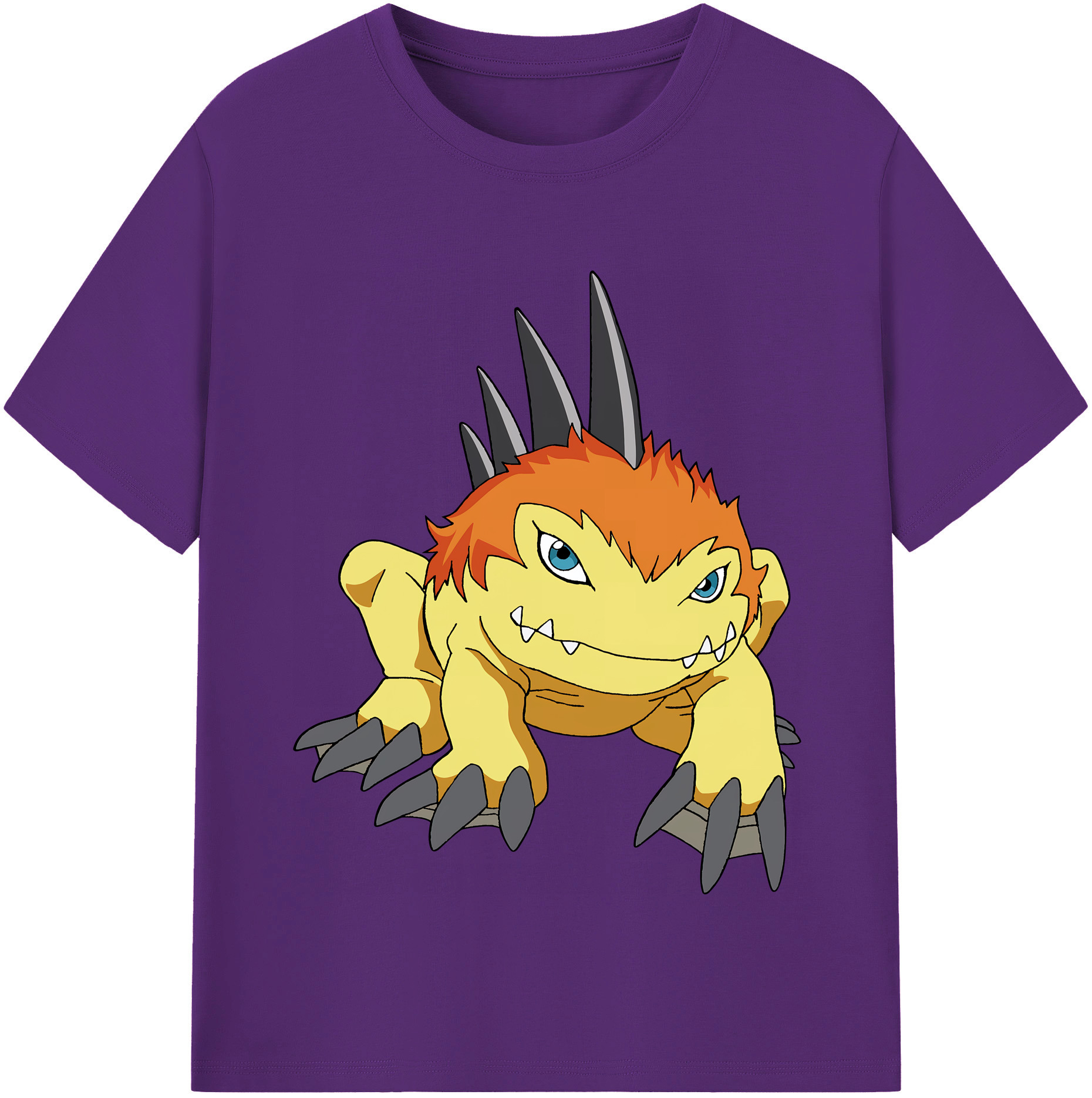 （画像用） Digimon デジタルモンスター/デジモン 綿100％半袖Tシャツ（フロントプリント）