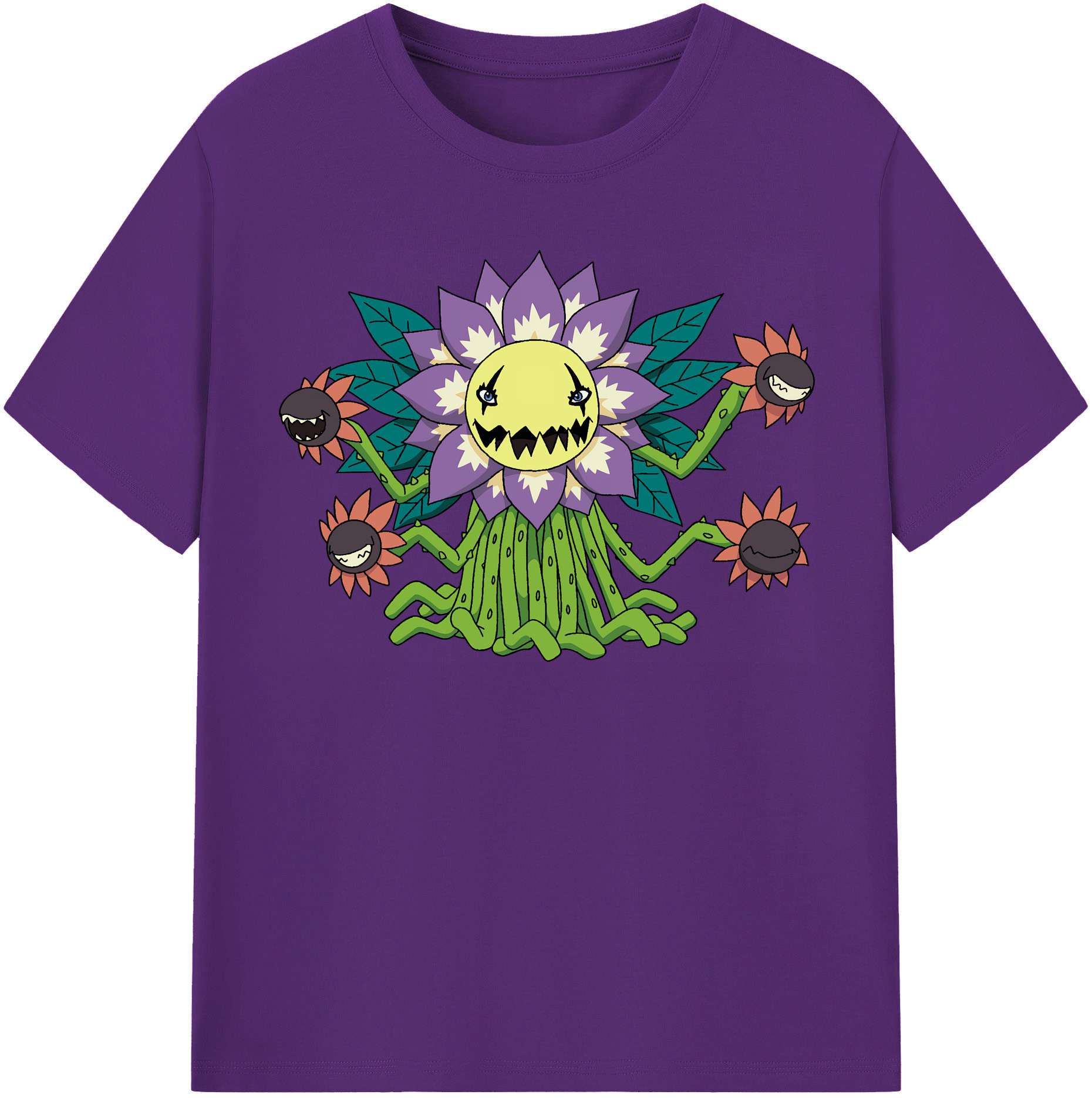 （画像用） Digimon デジタルモンスター/デジモン 綿100％半袖Tシャツ（フロントプリント）