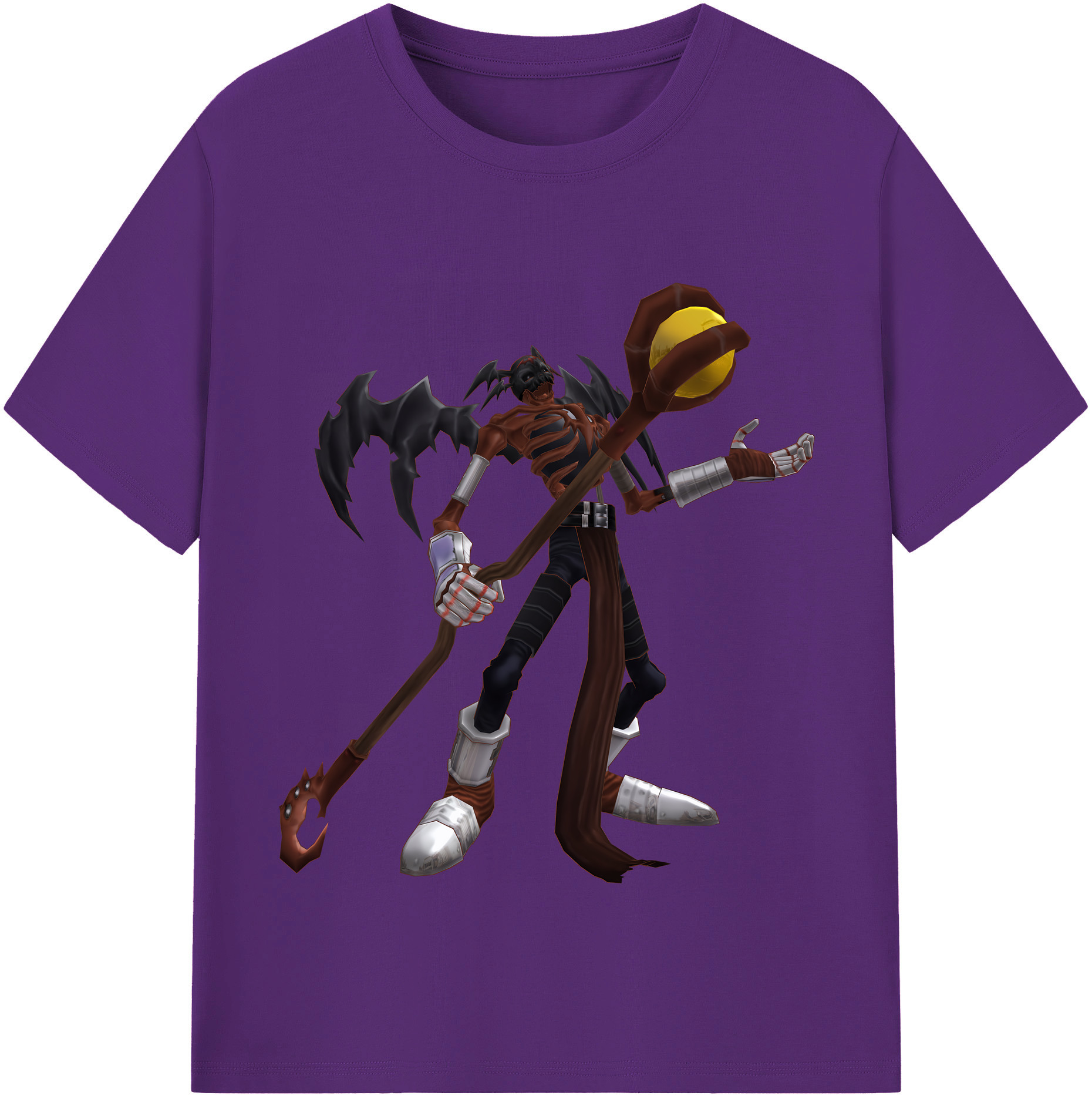 （画像用） Digimon デジタルモンスター/デジモン 綿100％半袖Tシャツ（フロントプリント）