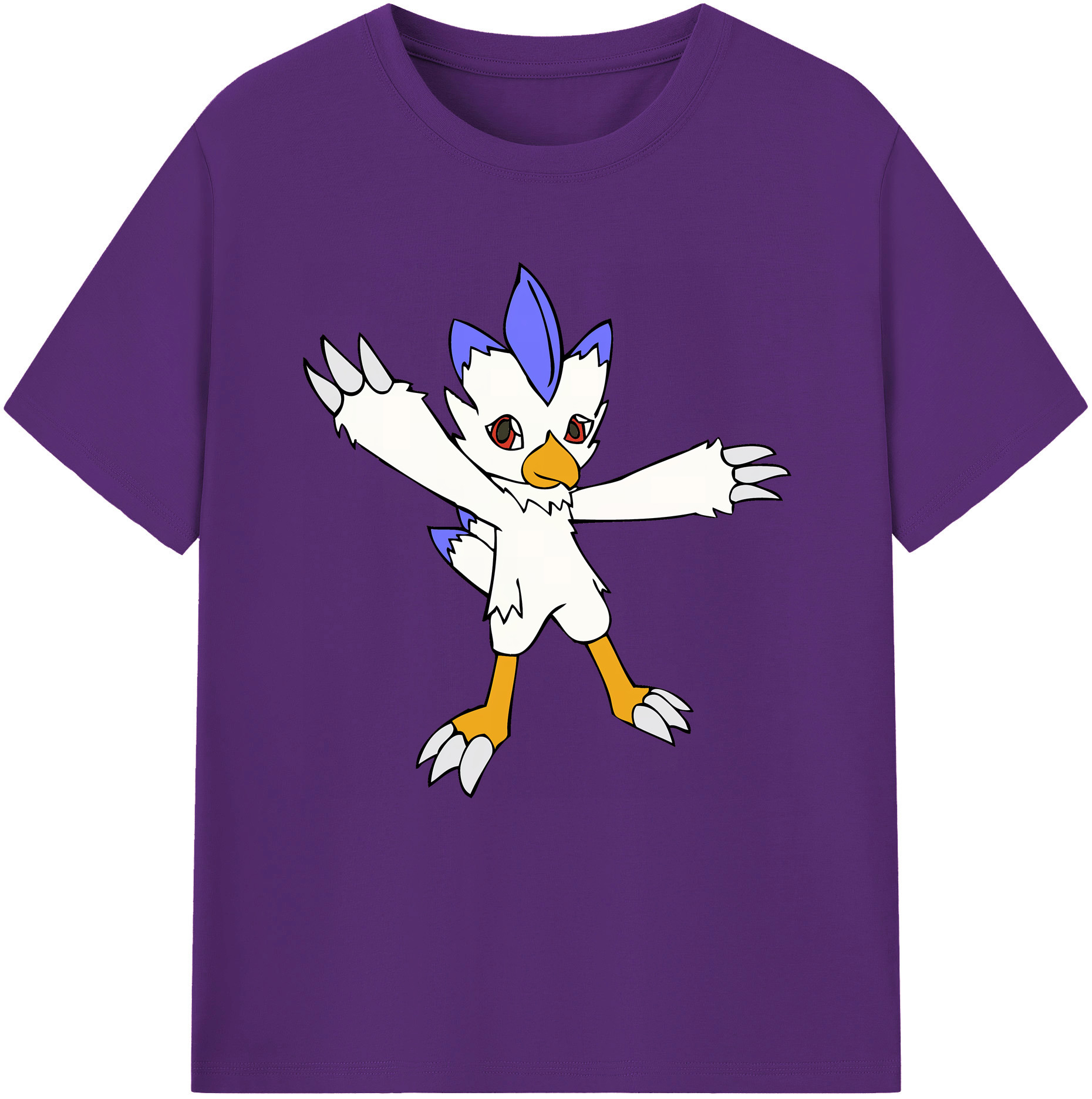 （画像用） Digimon デジタルモンスター/デジモン 綿100％半袖Tシャツ（フロントプリント）