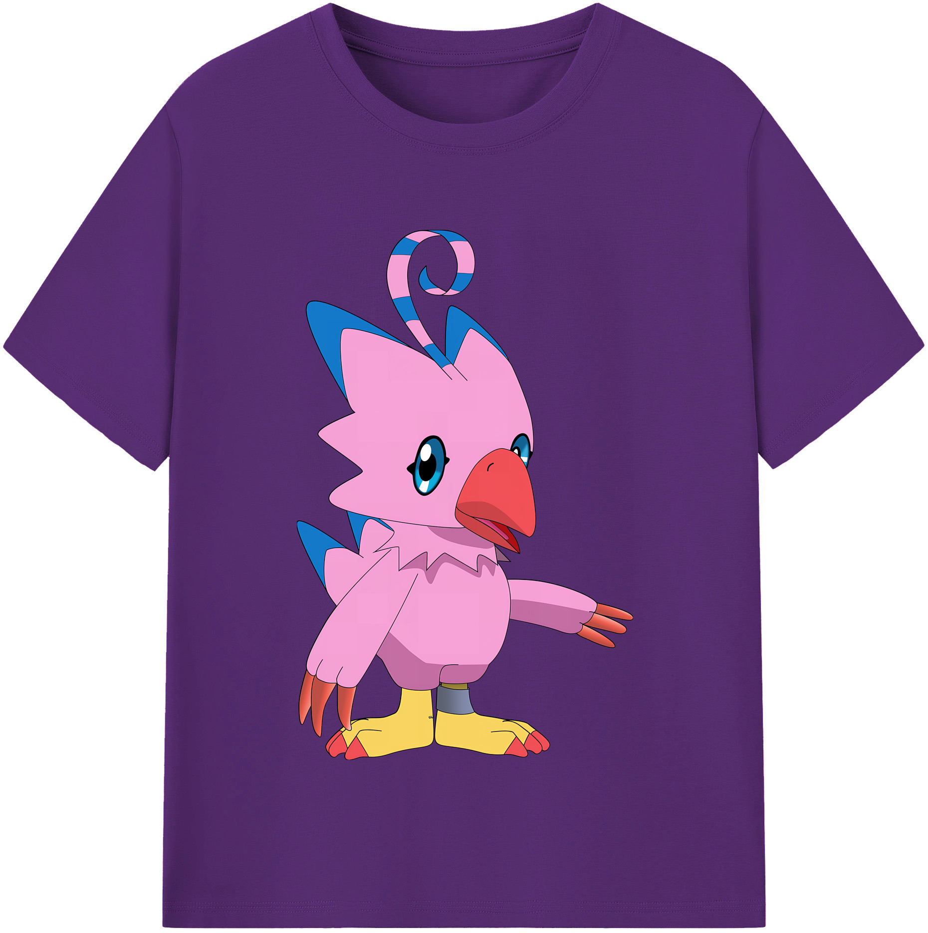 （画像用） Digimon デジタルモンスター/デジモン 綿100％半袖Tシャツ（フロントプリント）
