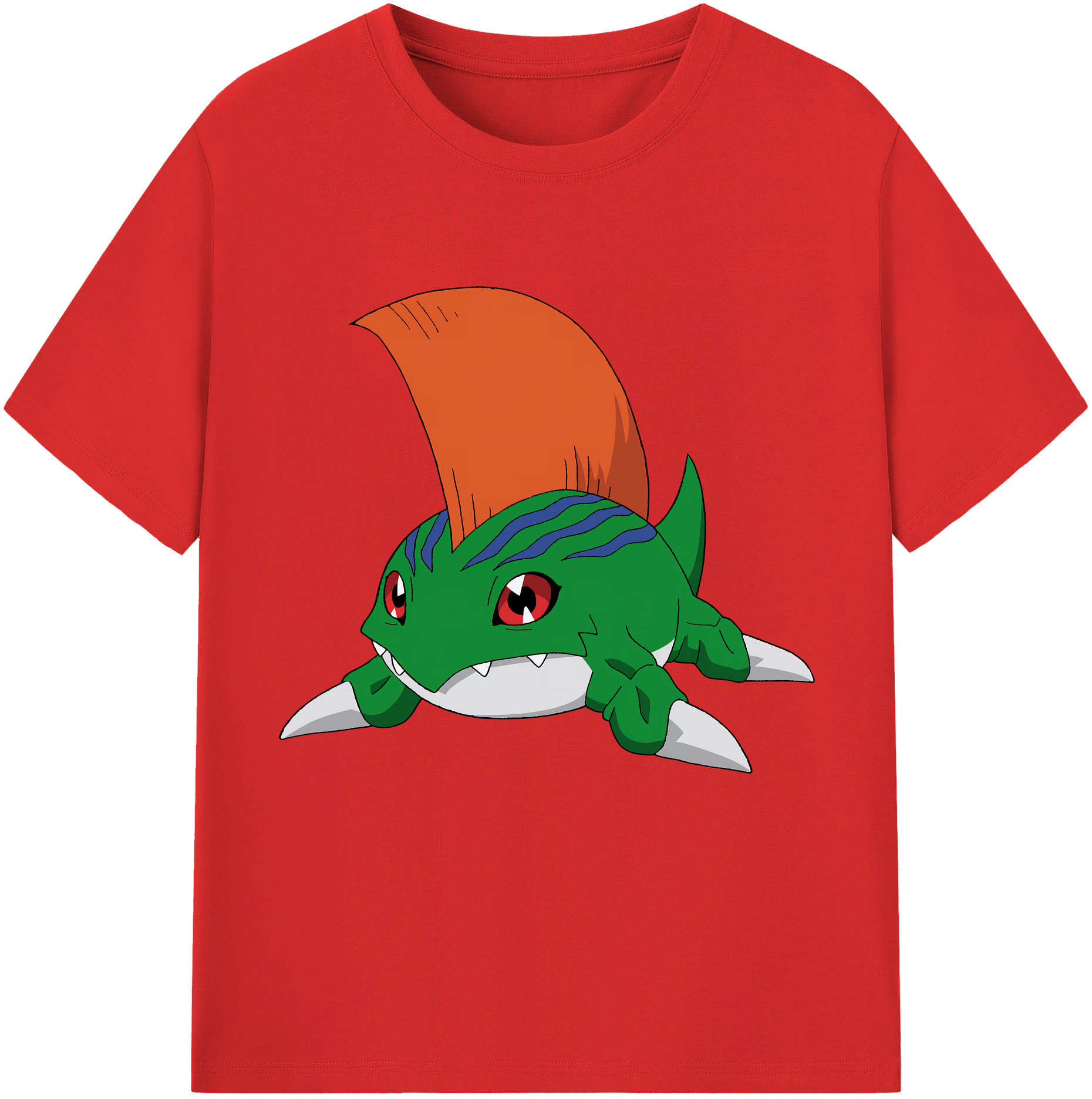 （画像用） Digimon デジタルモンスター/デジモン 綿100％半袖Tシャツ（フロントプリント）