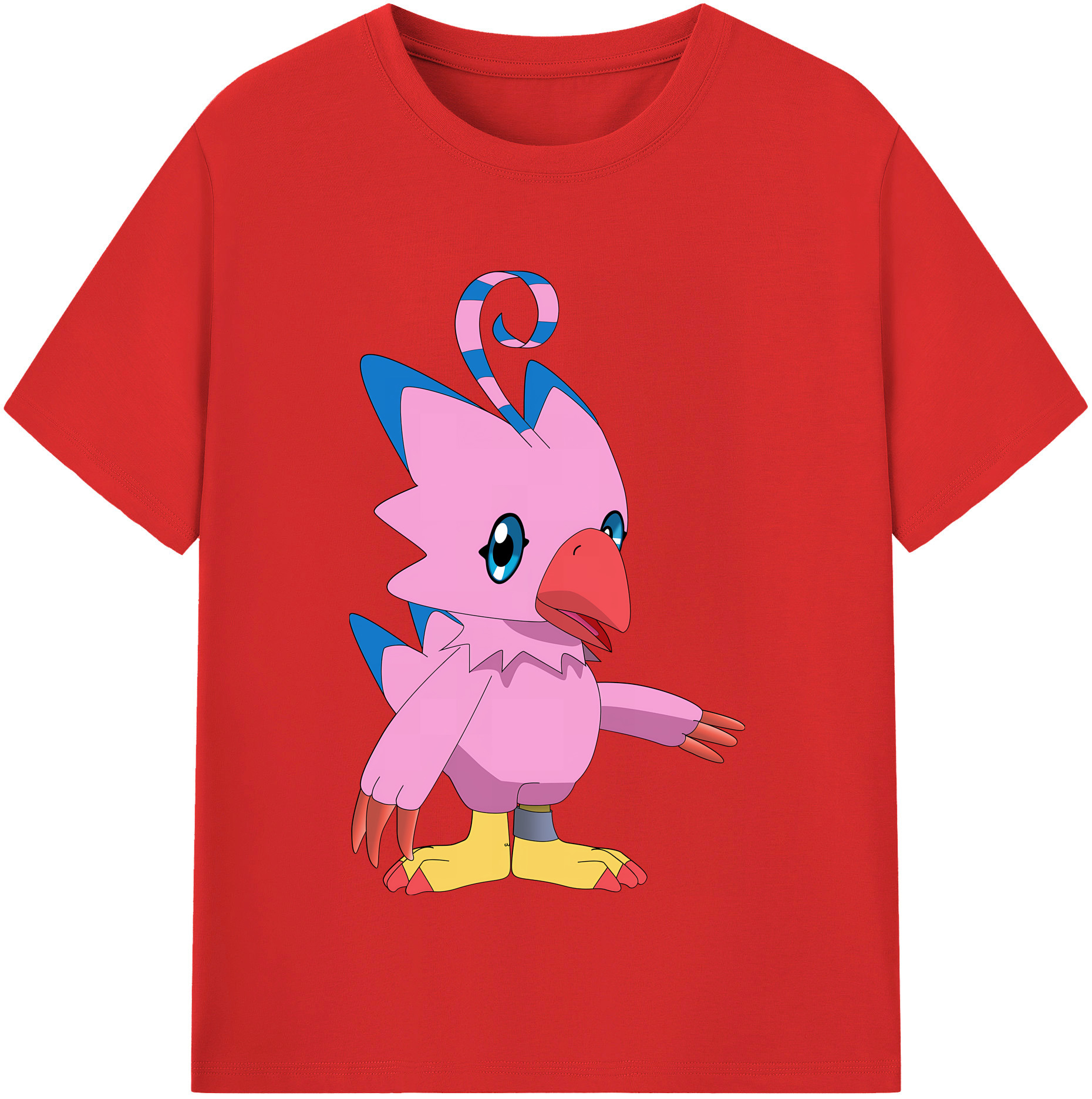 （画像用） Digimon デジタルモンスター/デジモン 綿100％半袖Tシャツ（フロントプリント）
