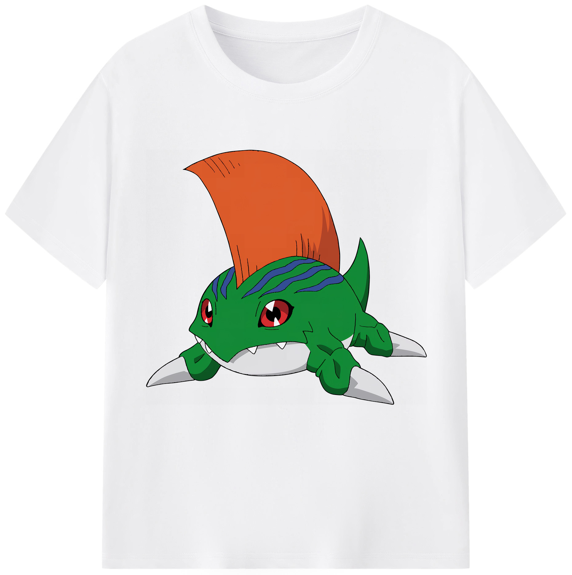 （画像用） Digimon デジタルモンスター/デジモン 綿100％半袖Tシャツ（フロントプリント）