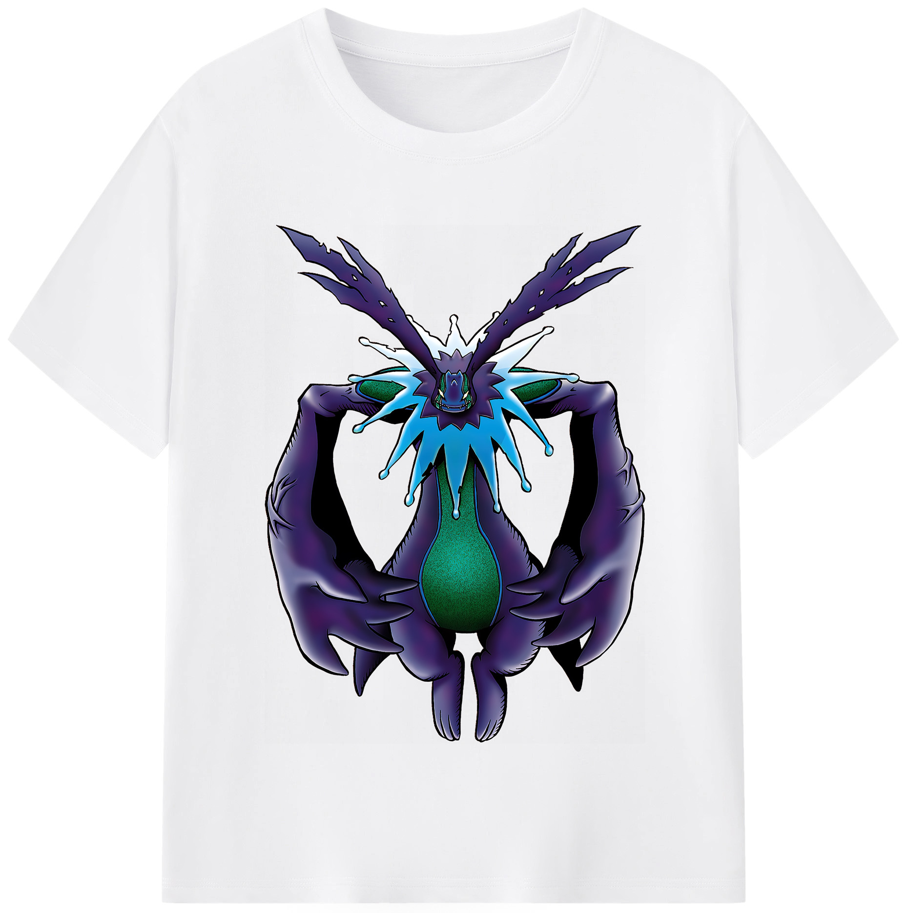 （画像用） Digimon デジタルモンスター/デジモン 綿100％半袖Tシャツ（フロントプリント）