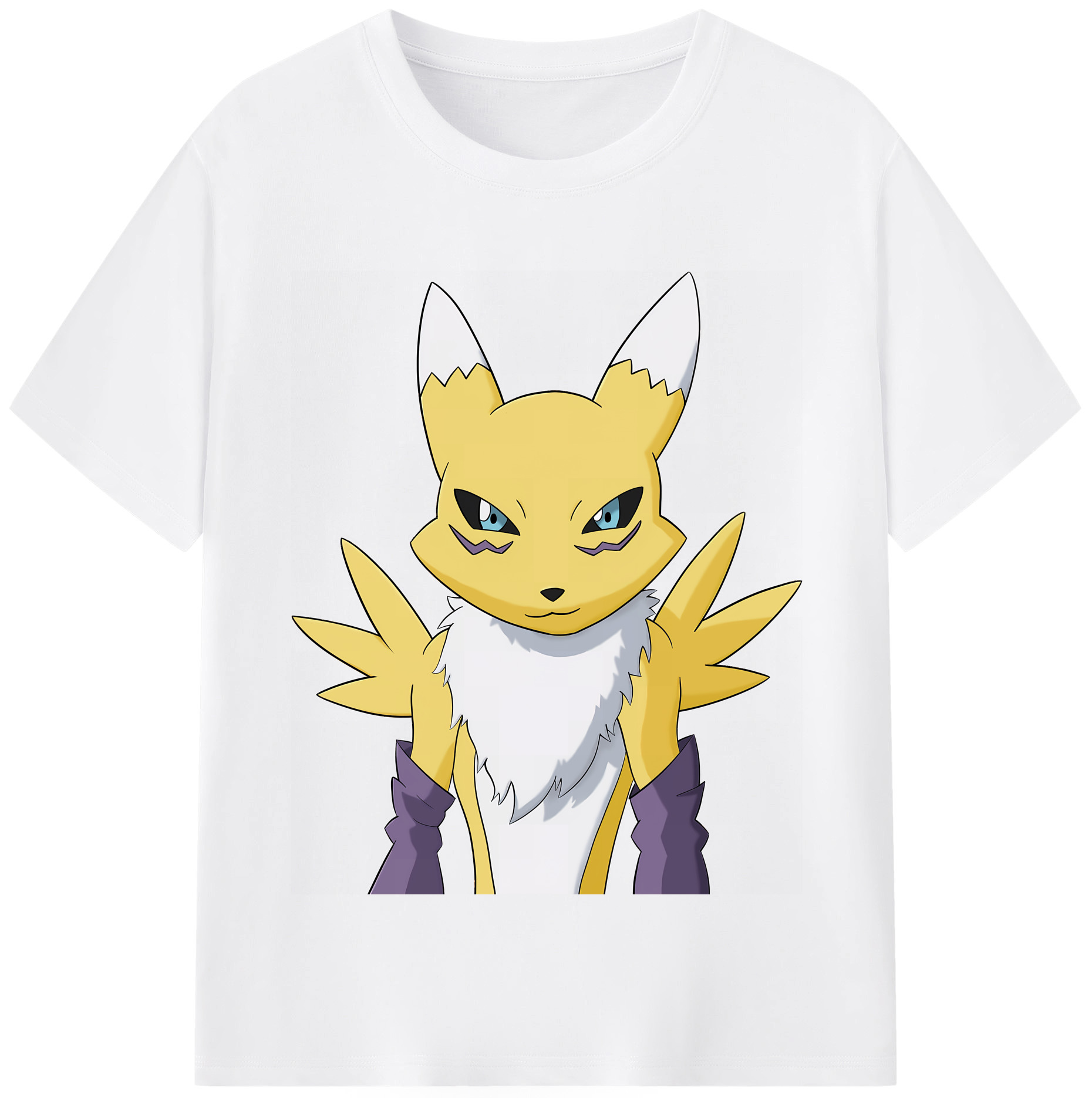 （画像用） Digimon デジタルモンスター/デジモン 綿100％半袖Tシャツ（フロントプリント）