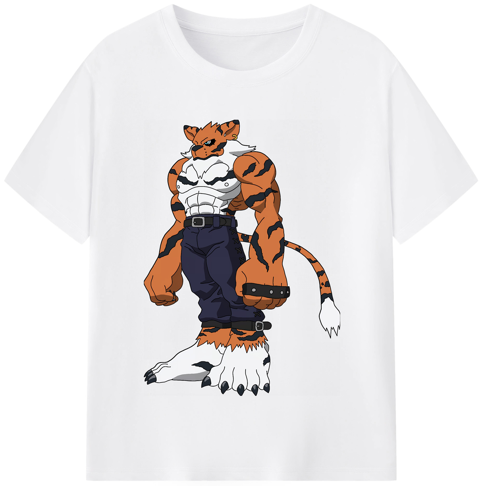 （画像用） Digimon デジタルモンスター/デジモン 綿100％半袖Tシャツ（フロントプリント）