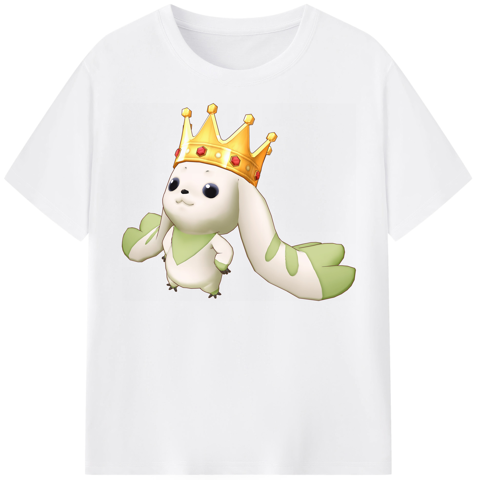 （画像用） Digimon デジタルモンスター/デジモン 綿100％半袖Tシャツ（フロントプリント）