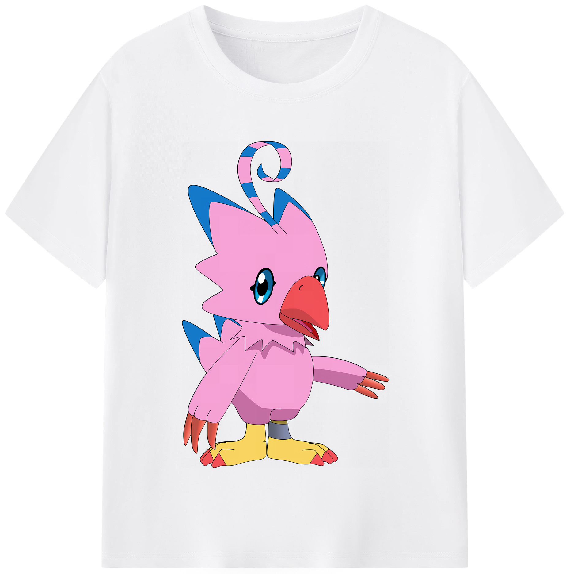 （画像用） Digimon デジタルモンスター/デジモン 綿100％半袖Tシャツ（フロントプリント）