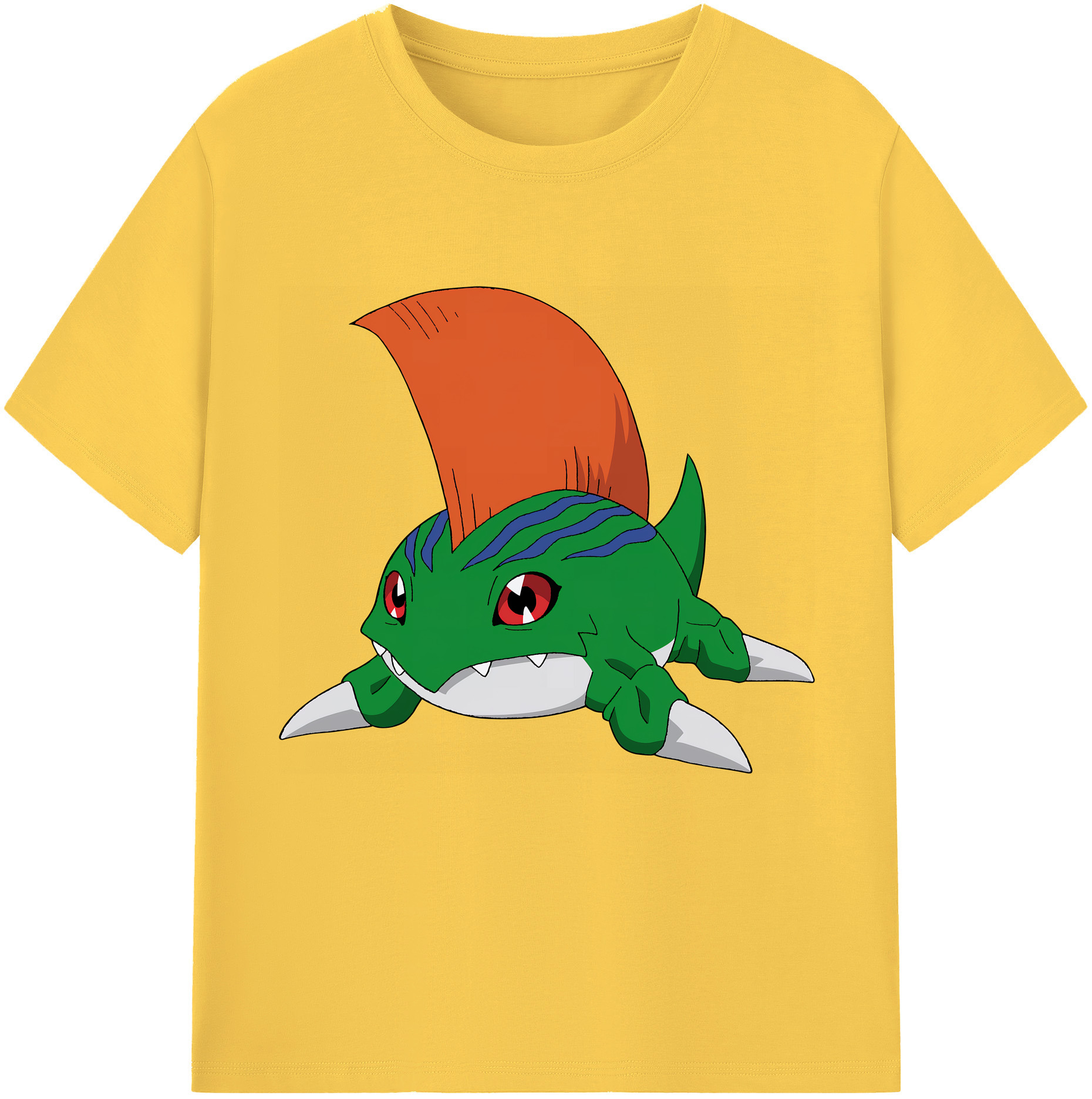 （画像用） Digimon デジタルモンスター/デジモン 綿100％半袖Tシャツ（フロントプリント）