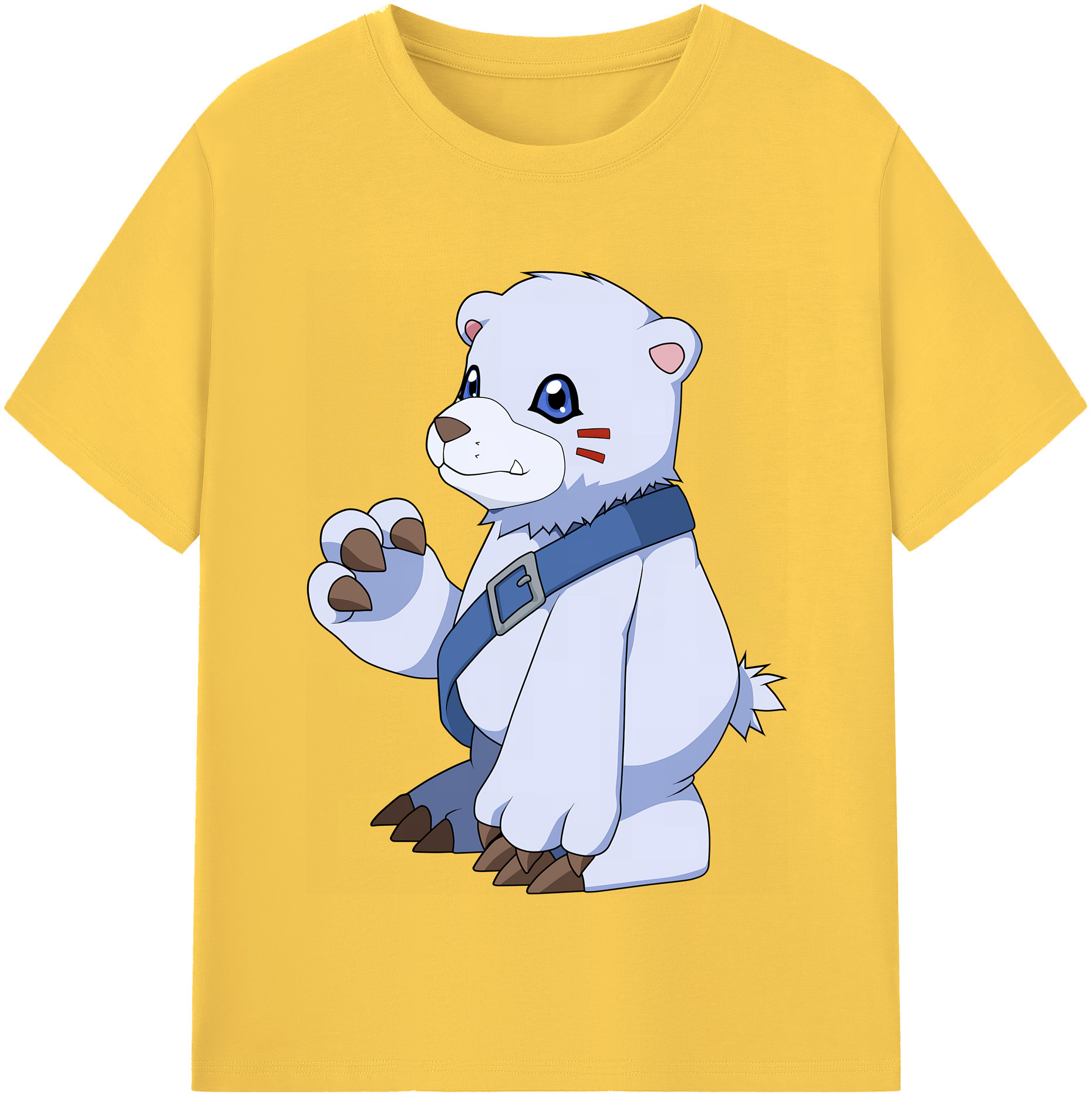 （画像用） Digimon デジタルモンスター/デジモン 綿100％半袖Tシャツ（フロントプリント）
