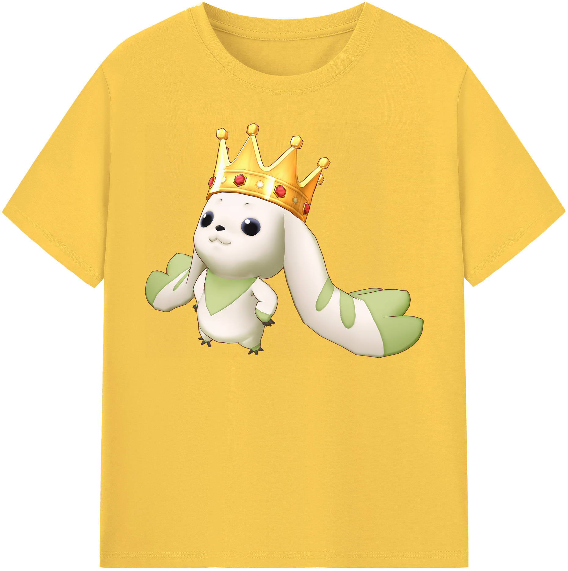（画像用） Digimon デジタルモンスター/デジモン 綿100％半袖Tシャツ（フロントプリント）