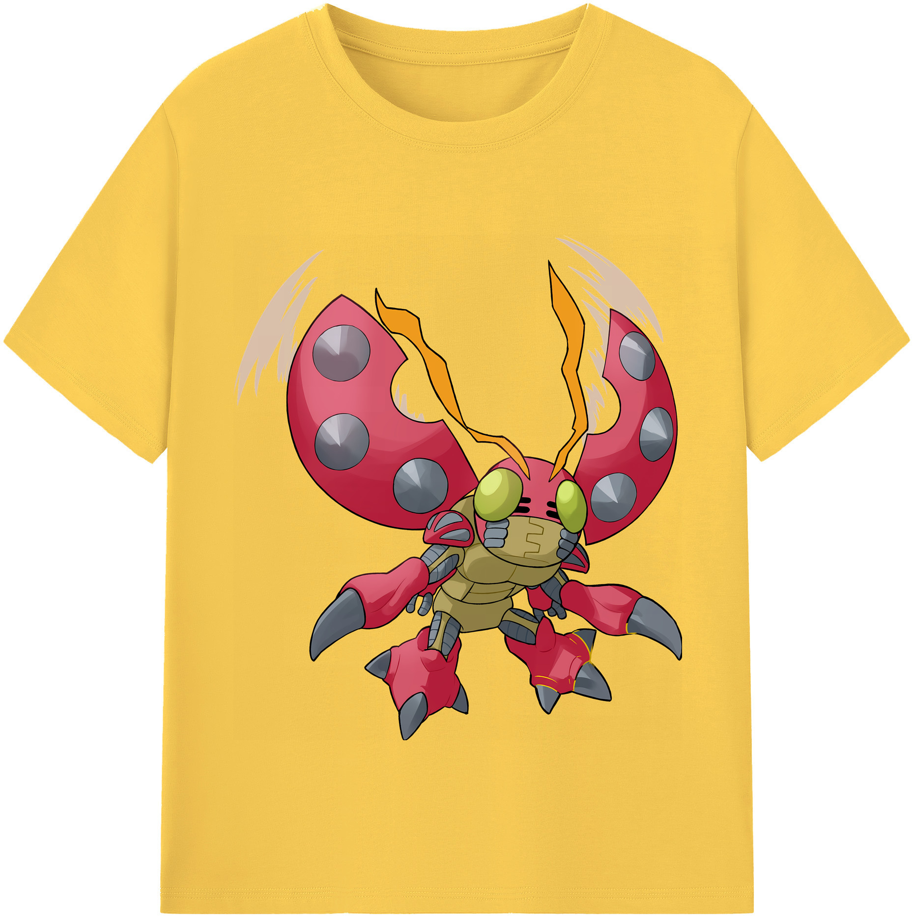 （画像用） Digimon デジタルモンスター/デジモン 綿100％半袖Tシャツ（フロントプリント）